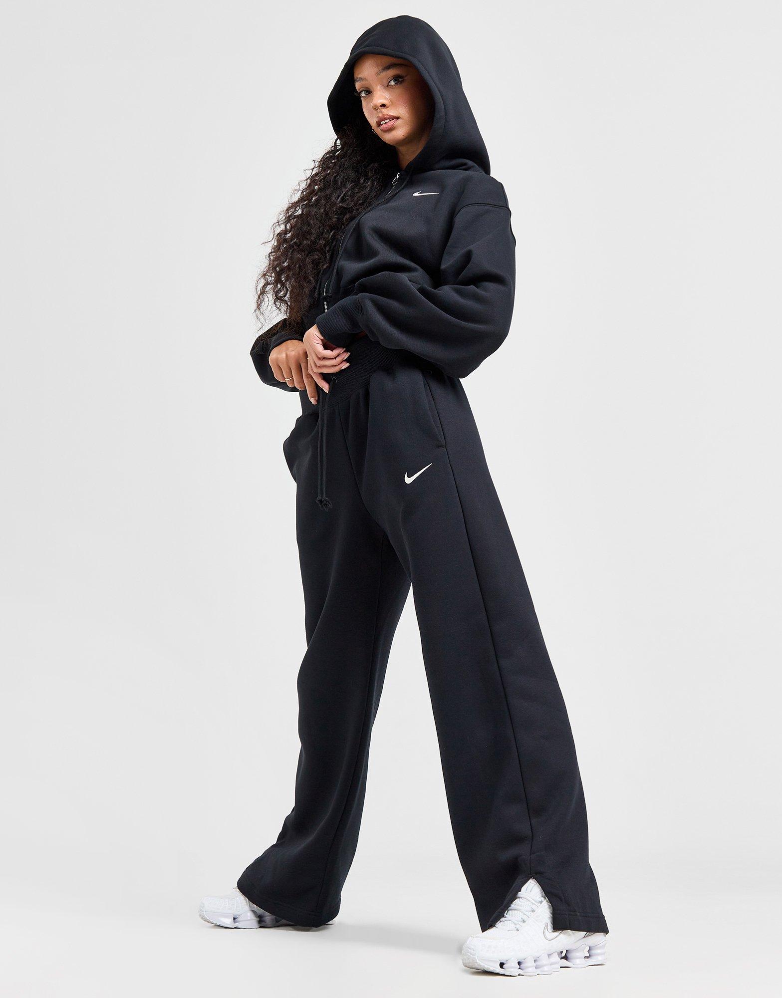 Nike Pantalon de jogging Wide Leg Femme Noir- JD Sports France