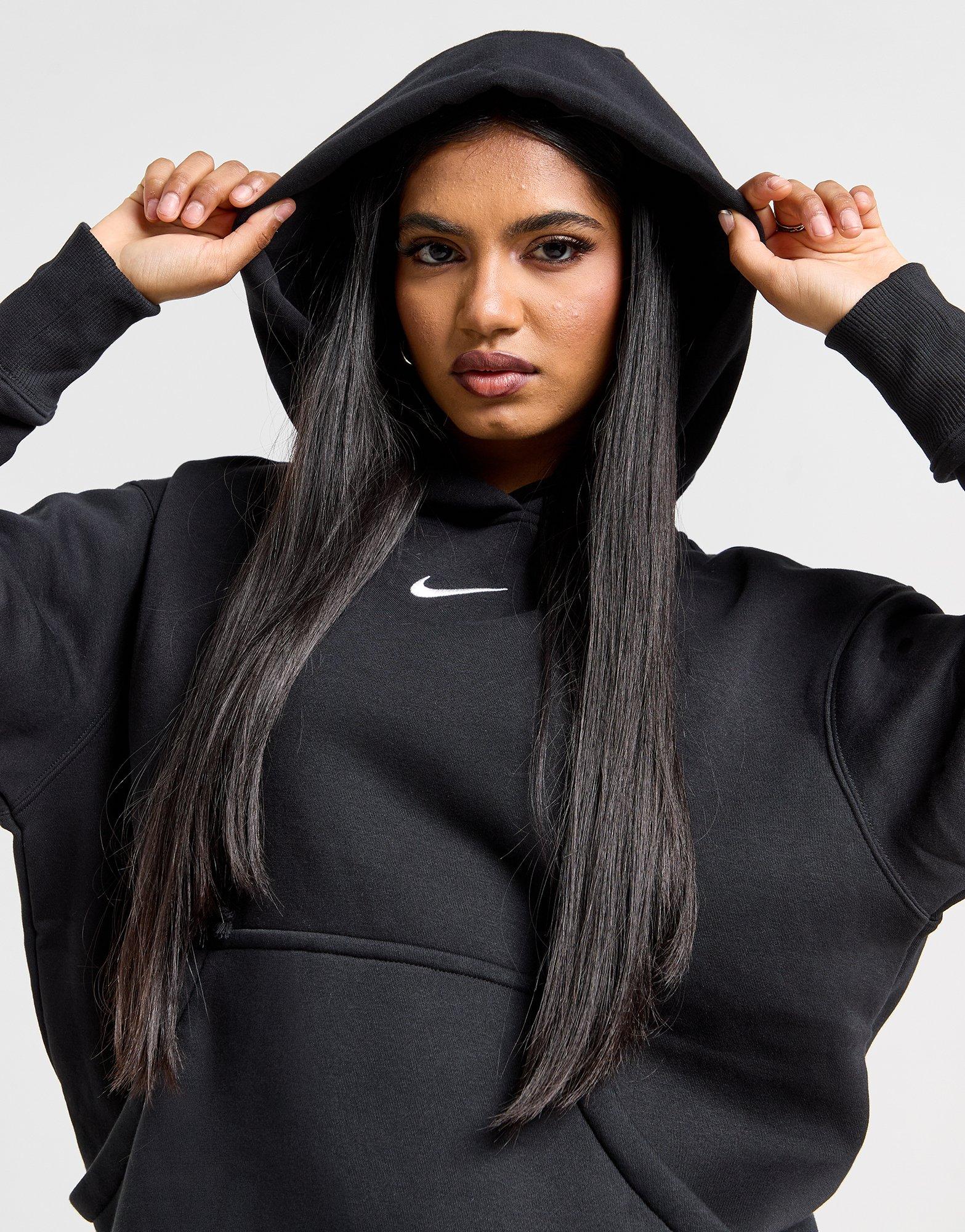 Nike Sweat Capuche Phoenix Fleece Femme Noir JD Sports France