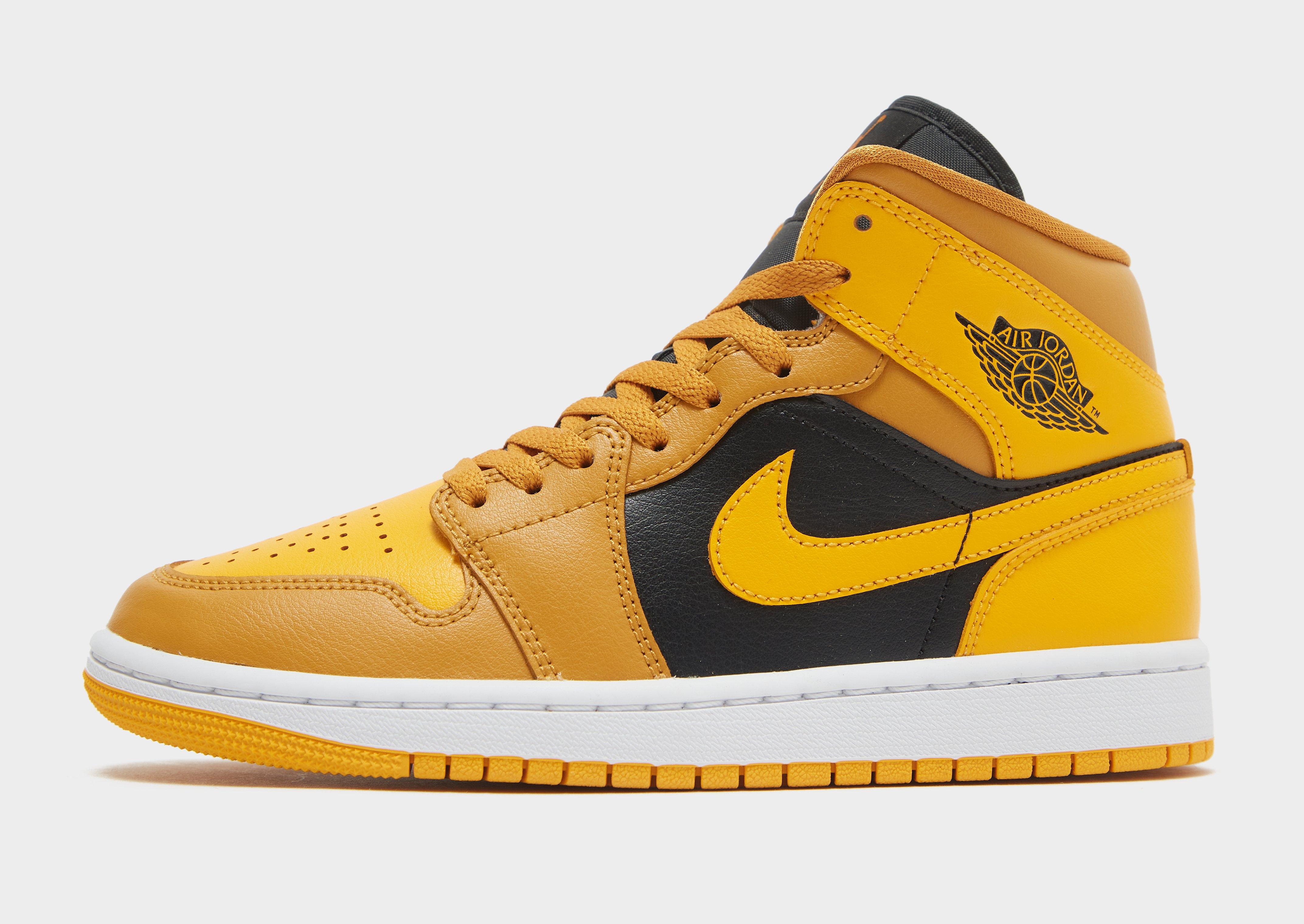 jordan 1 yellow mid