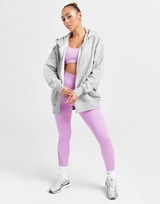 Nike Oversized fleecehoodie met rits over de hele lengte voor dames Sportswear Phoenix Fleece