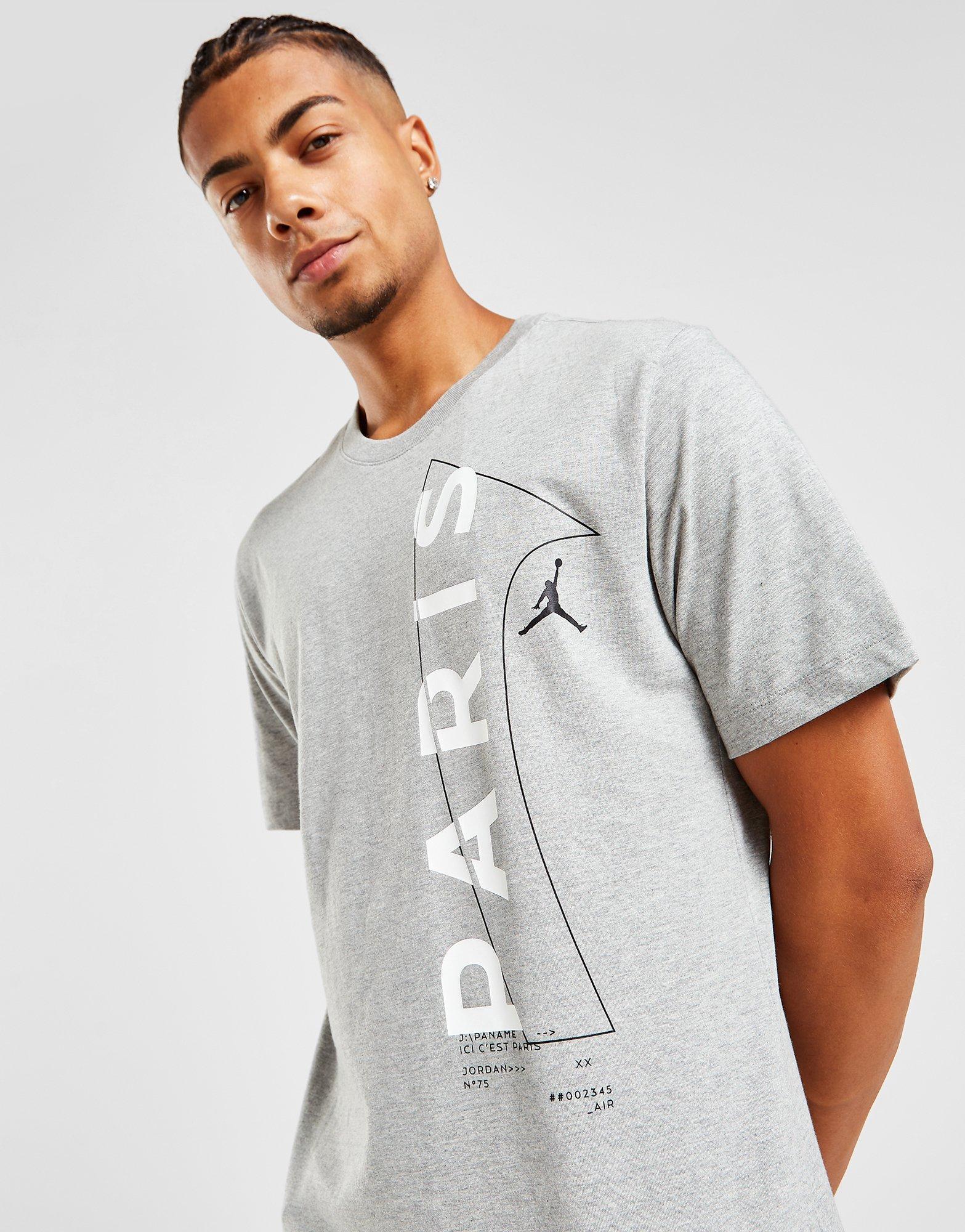 grey jordan t shirt