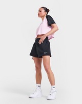 Nike Damesshorts met ruimvallende pasvorm en hoge taille Sportswear Phoenix Fleece