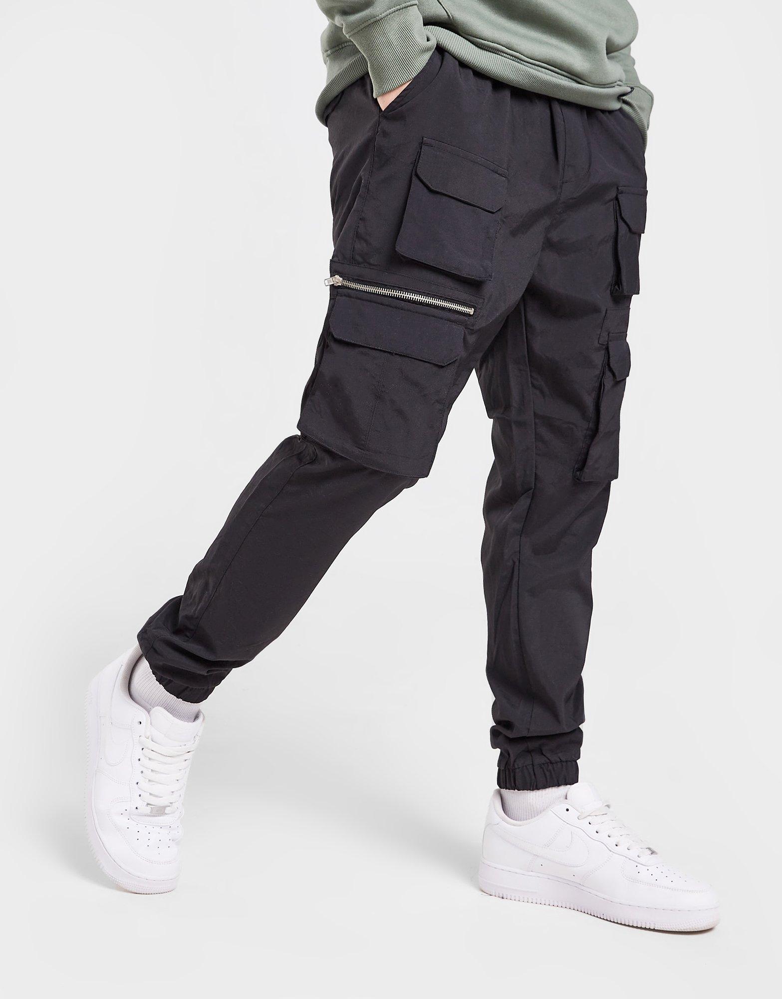 Brave Soul Multi Pocket Woven Cargo Pants