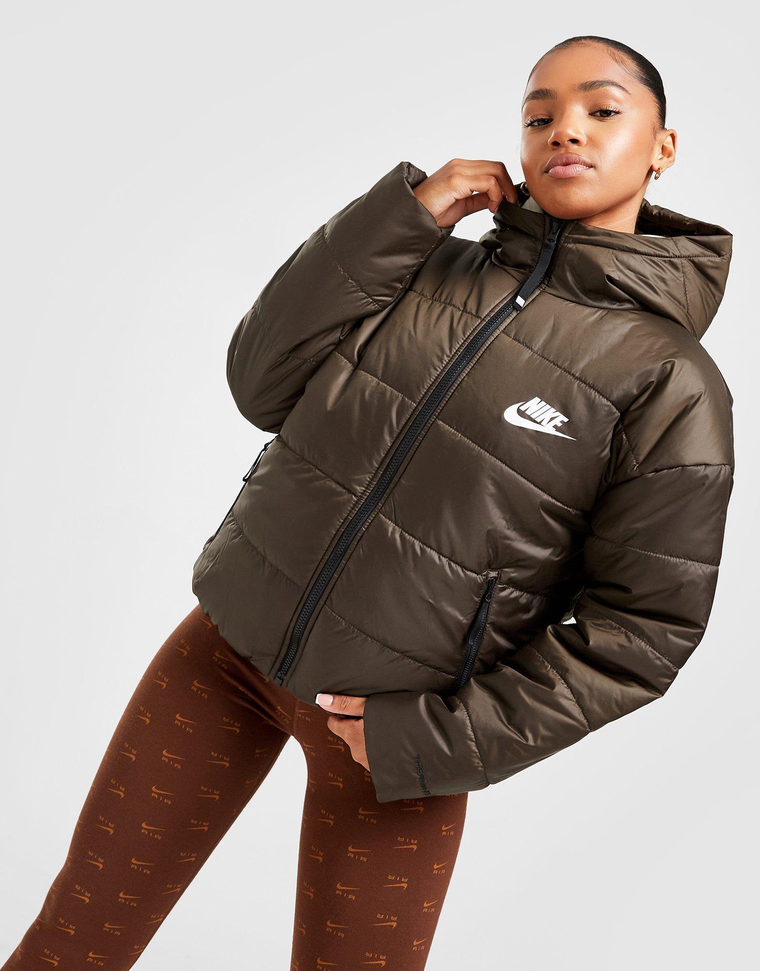 nike puffer brown