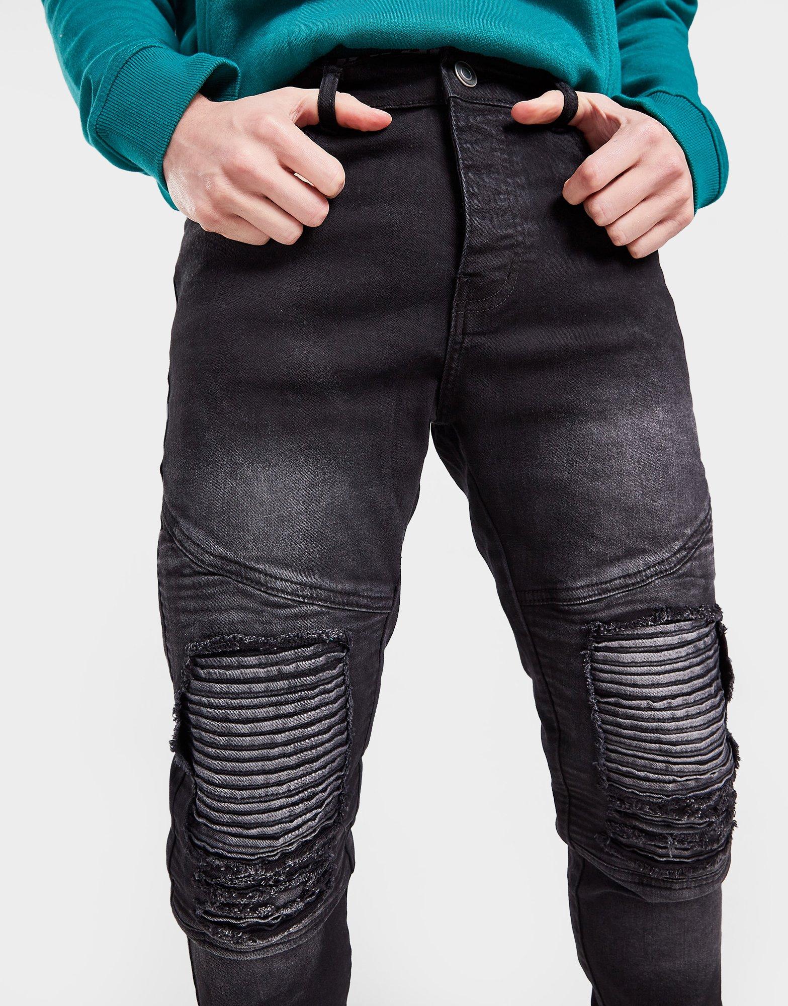 Brave Soul Distressed Biker Jeans