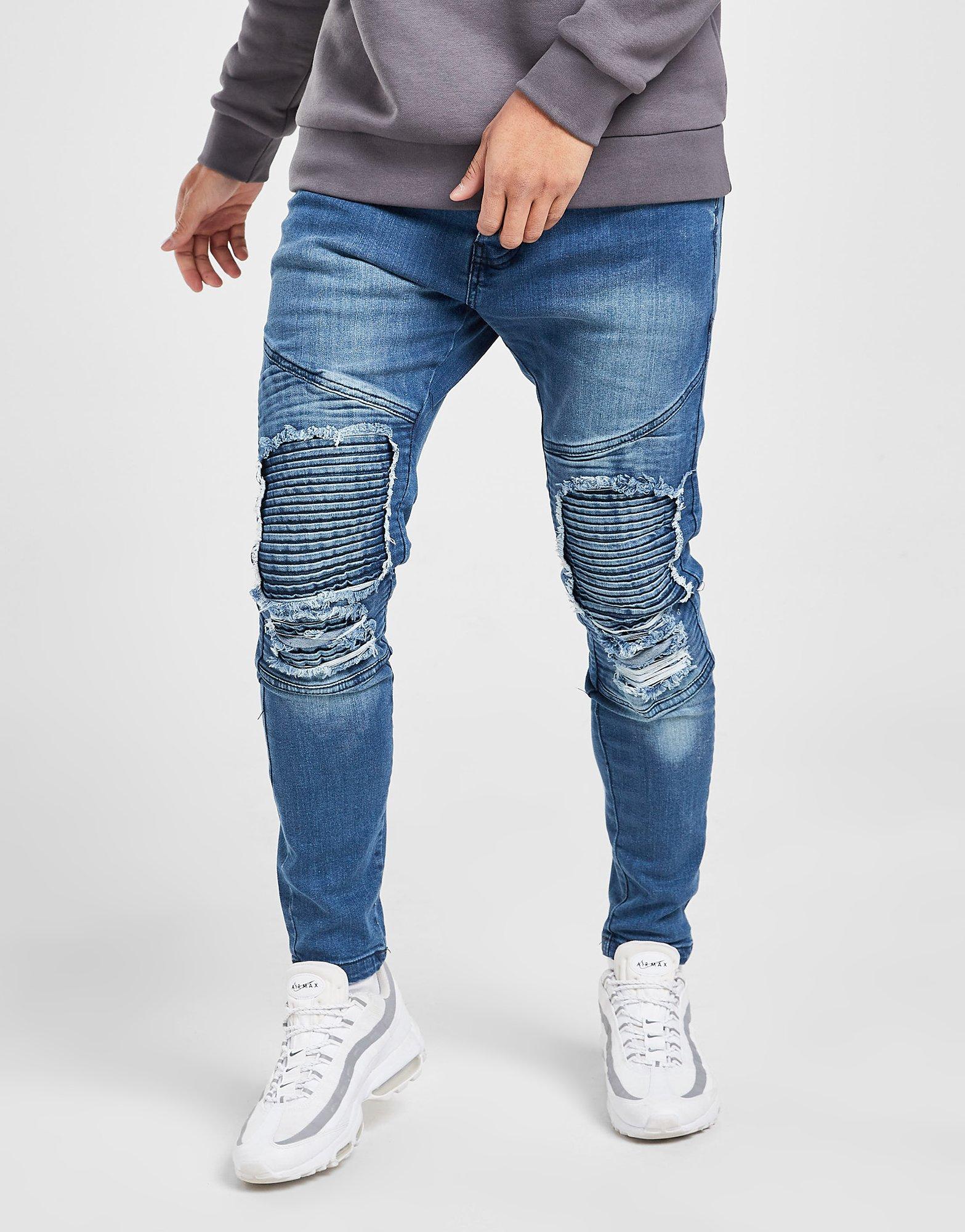 Brave Soul Distressed Biker Jeans