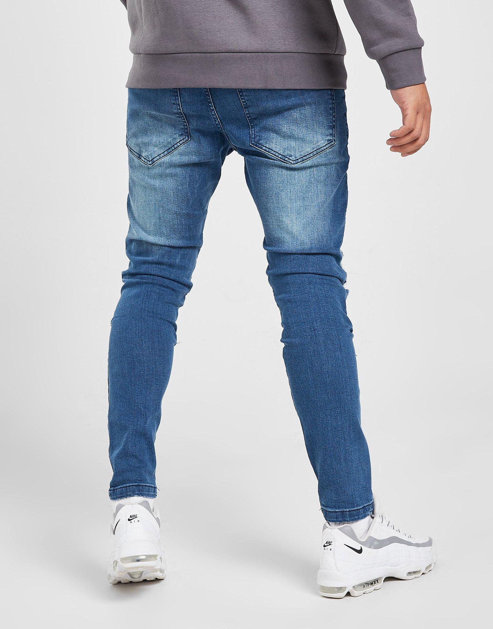 Brave Soul Distressed Biker Jeans