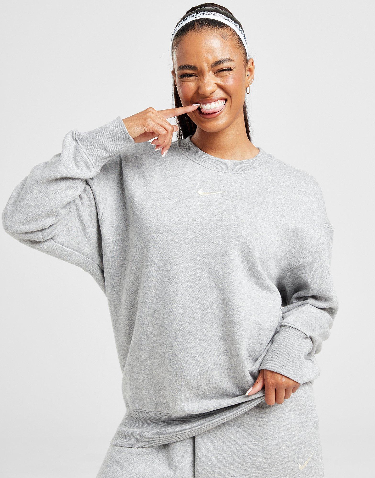 Sweatshirt Nike Sportswear Phoenix Fleece Mulher Grey - Fútbol Emotion