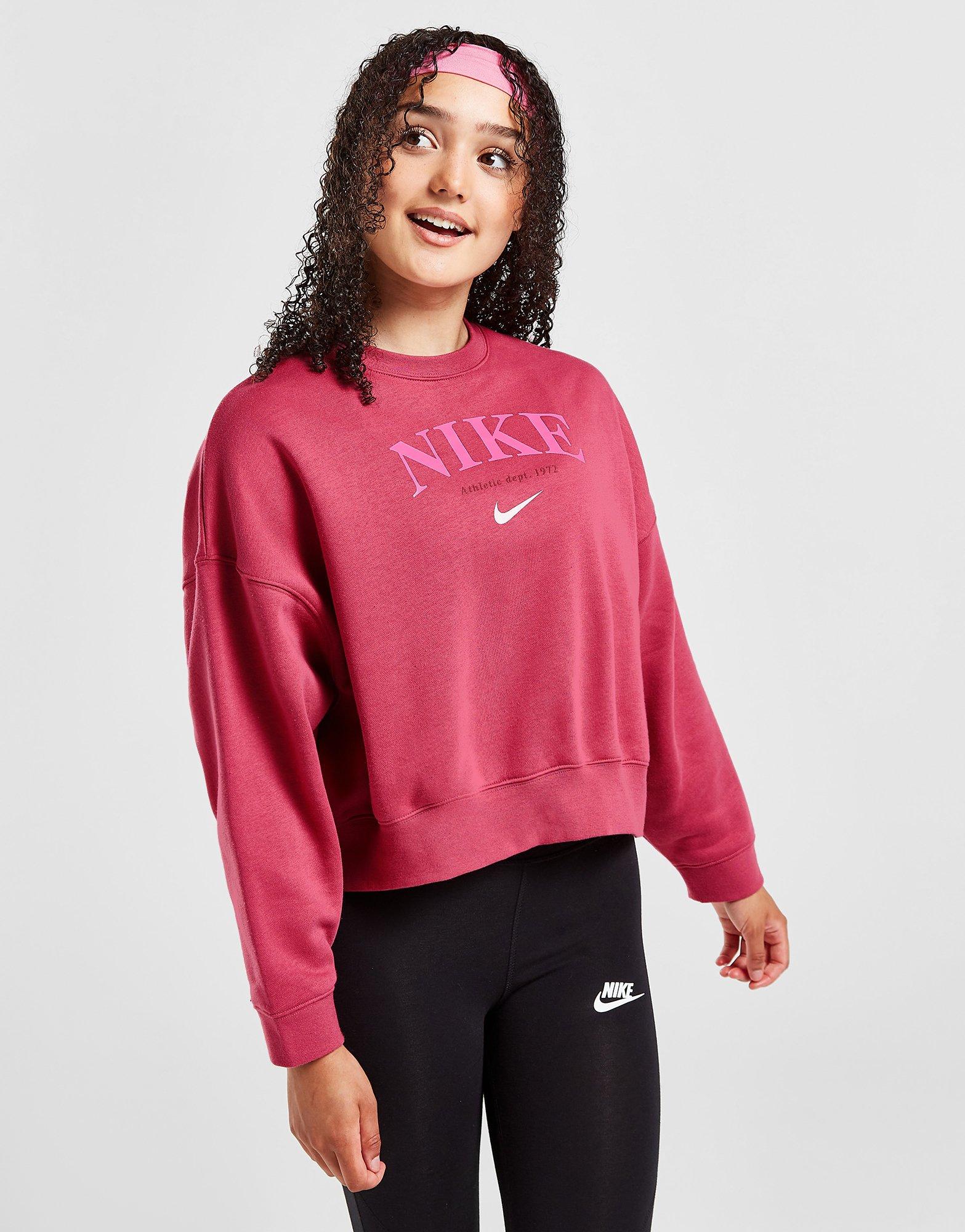 Nike Girls' Trend Fleece Crew Sweatshirt