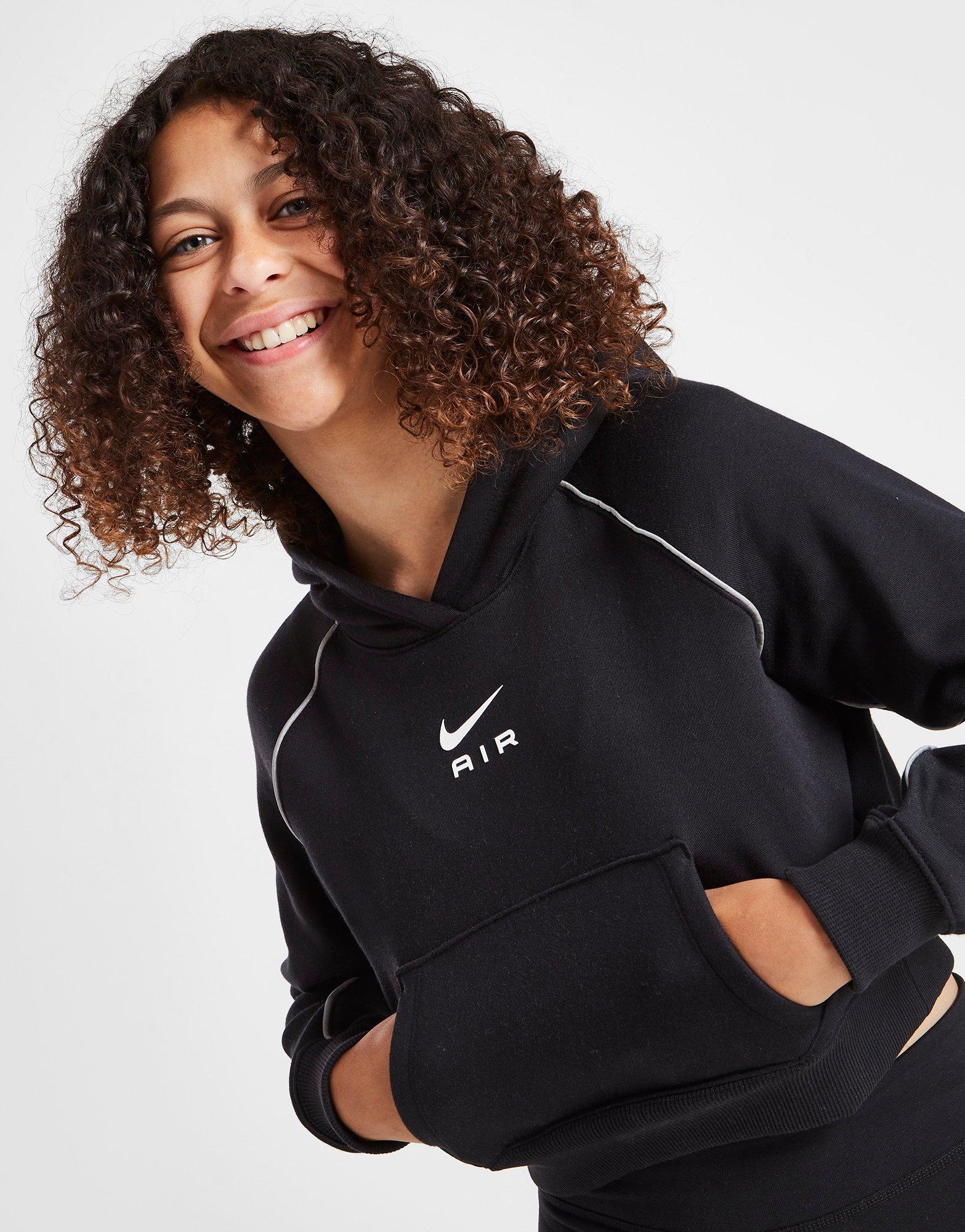 Nike Girls' Air French Terry Overhead Hoodie Junior