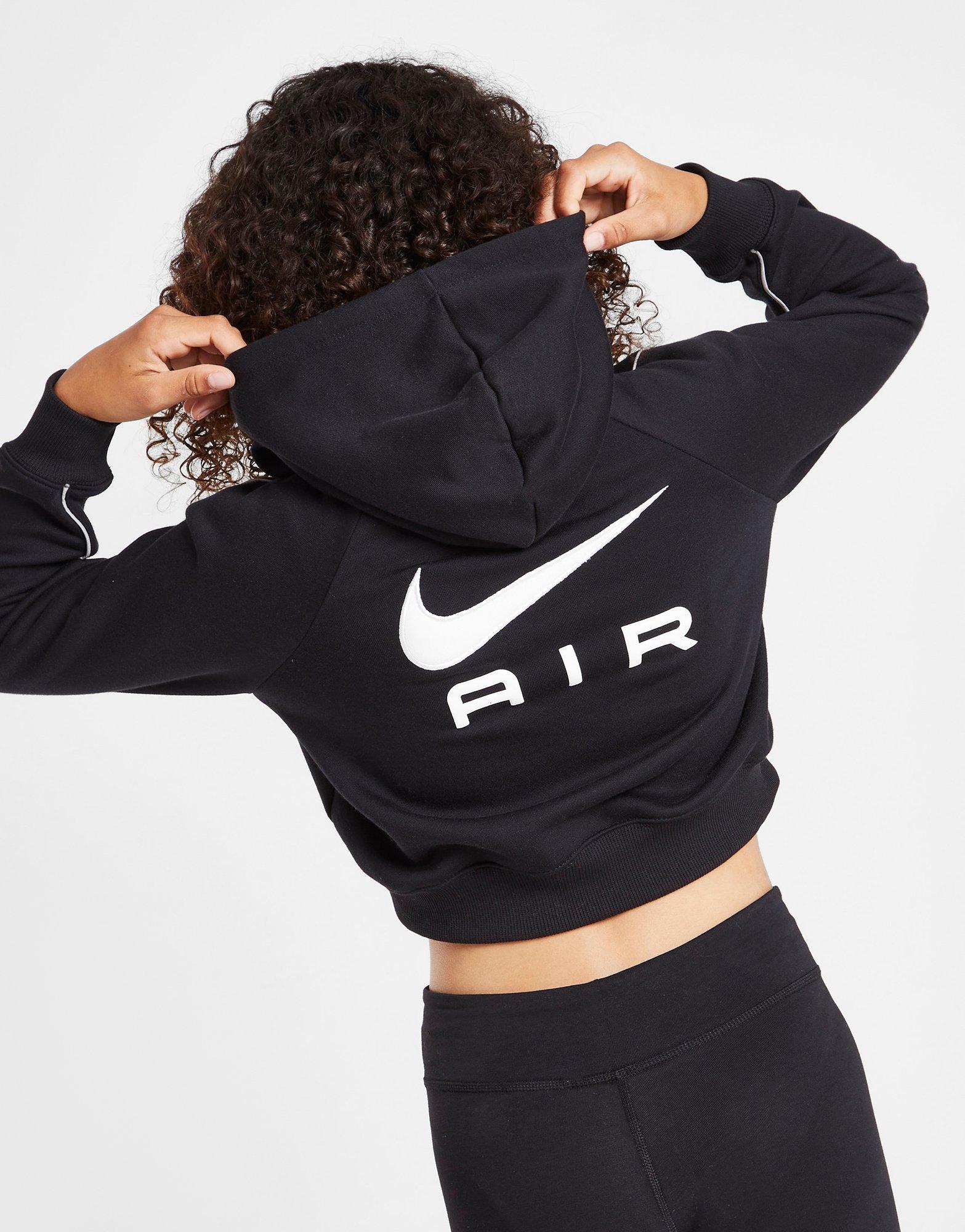 Nike Girls' Air French Terry Overhead Hoodie Junior