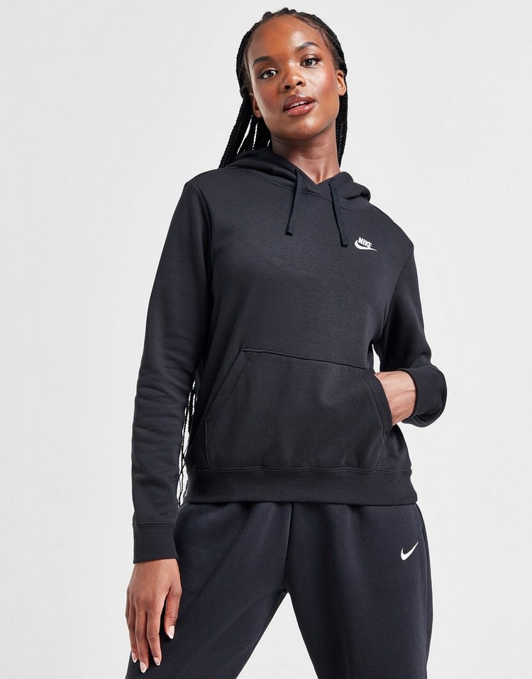 Black Nike Sportswear Club Fleece Overhead Hoodie | JD Sports UK