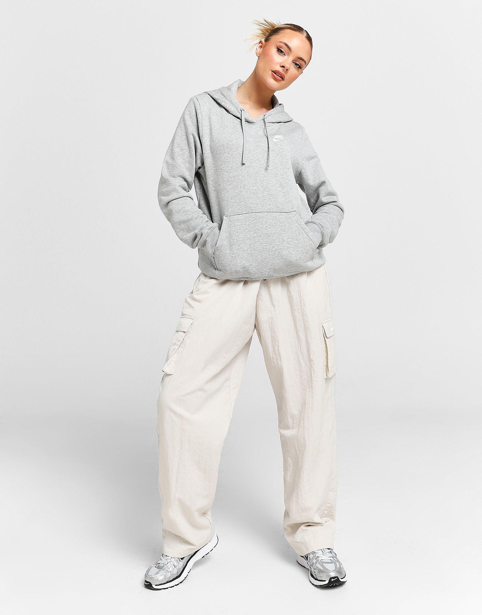 Sweat Capuche Nike Sportswear Club Fleece Blanc - Espace Foot