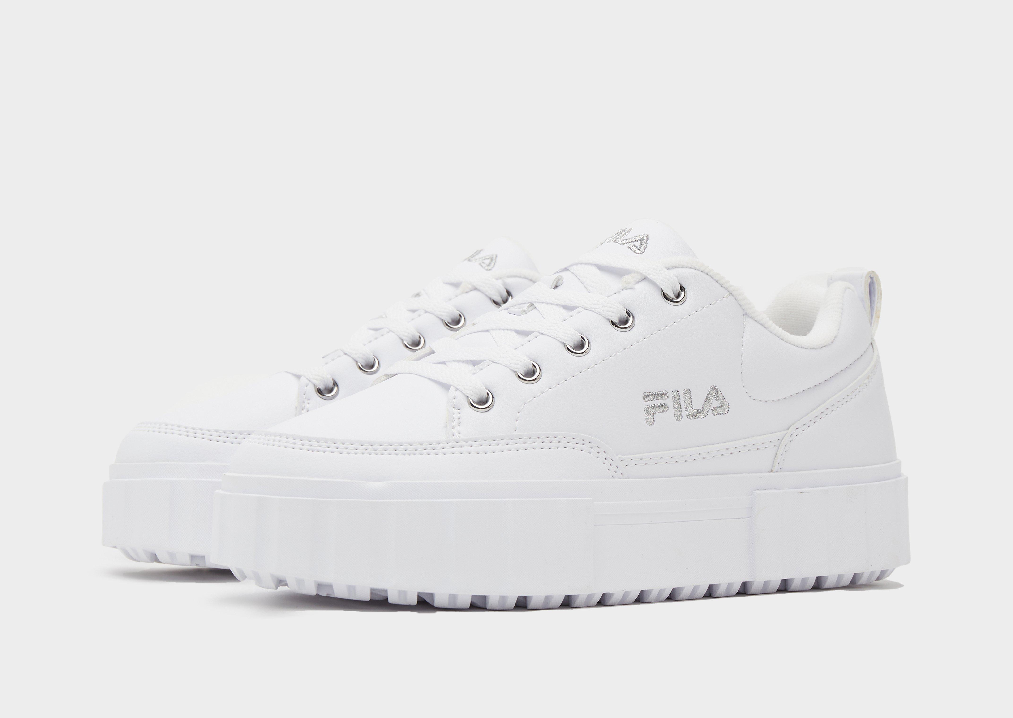 Fila trainers white clearance junior