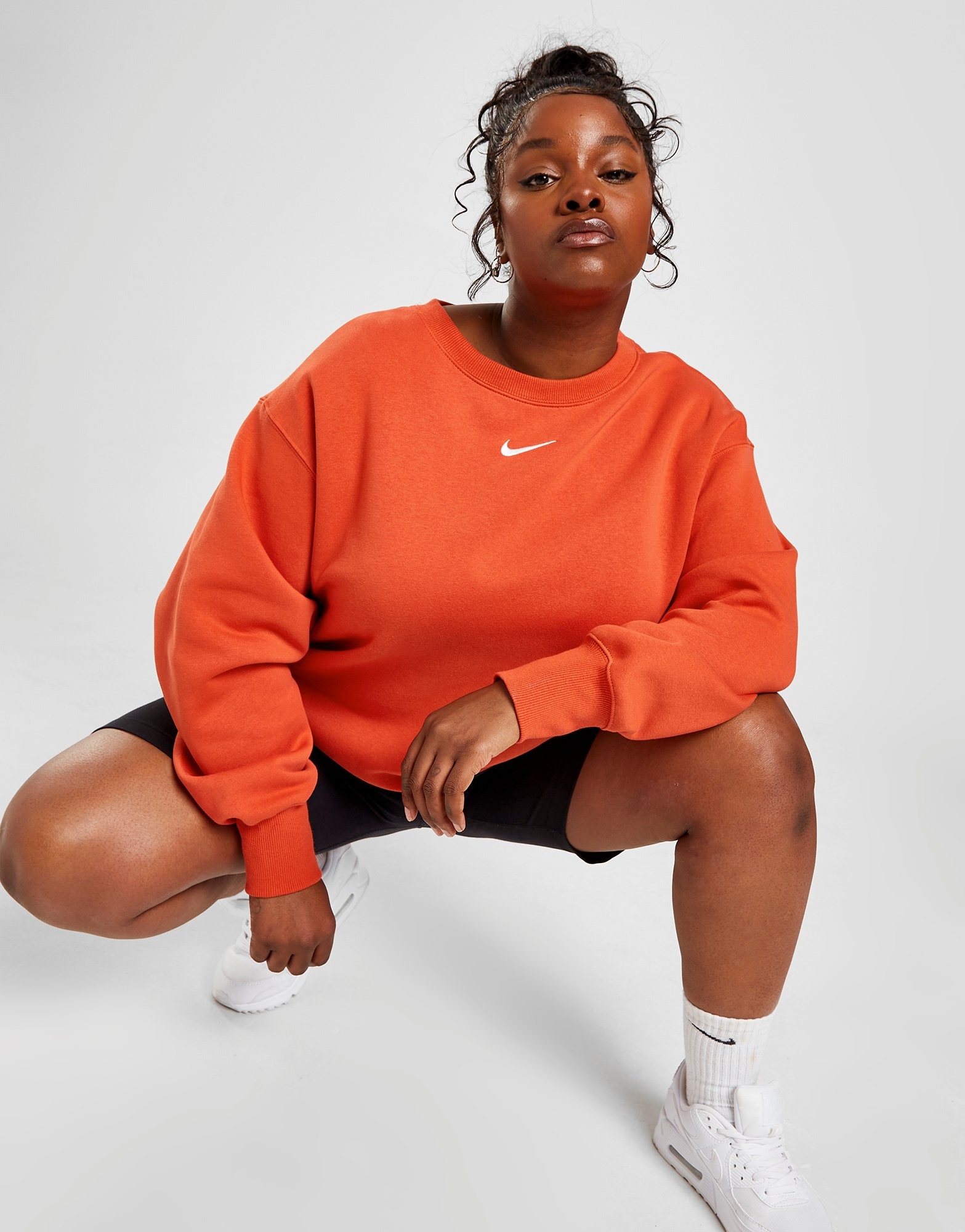 nike plus size phoenix oversized hoodie
