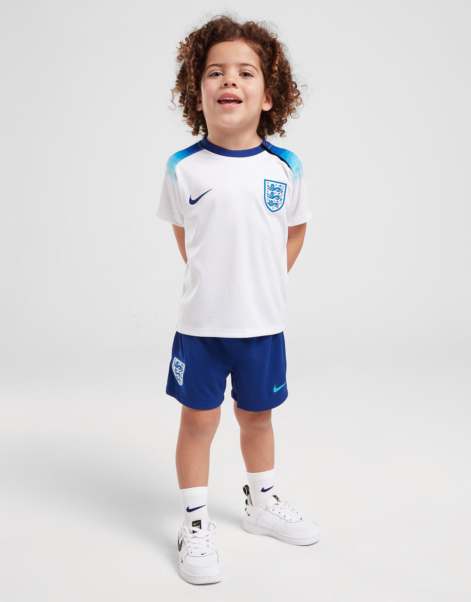 White Nike England 2022 Home Kit Infant