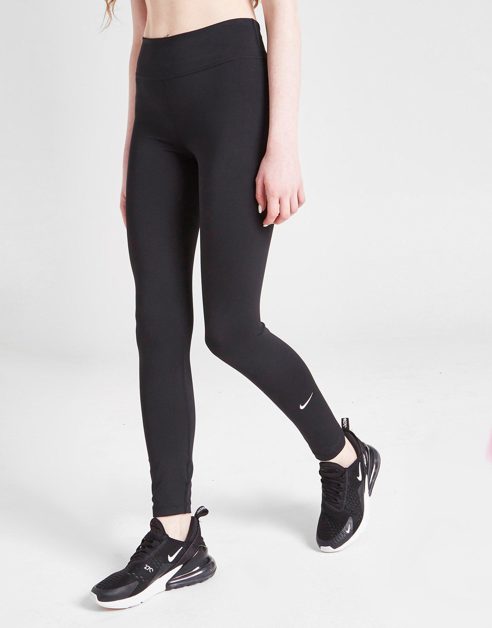 Nike One Leggings de talle alto y longitud completa con dobladillo