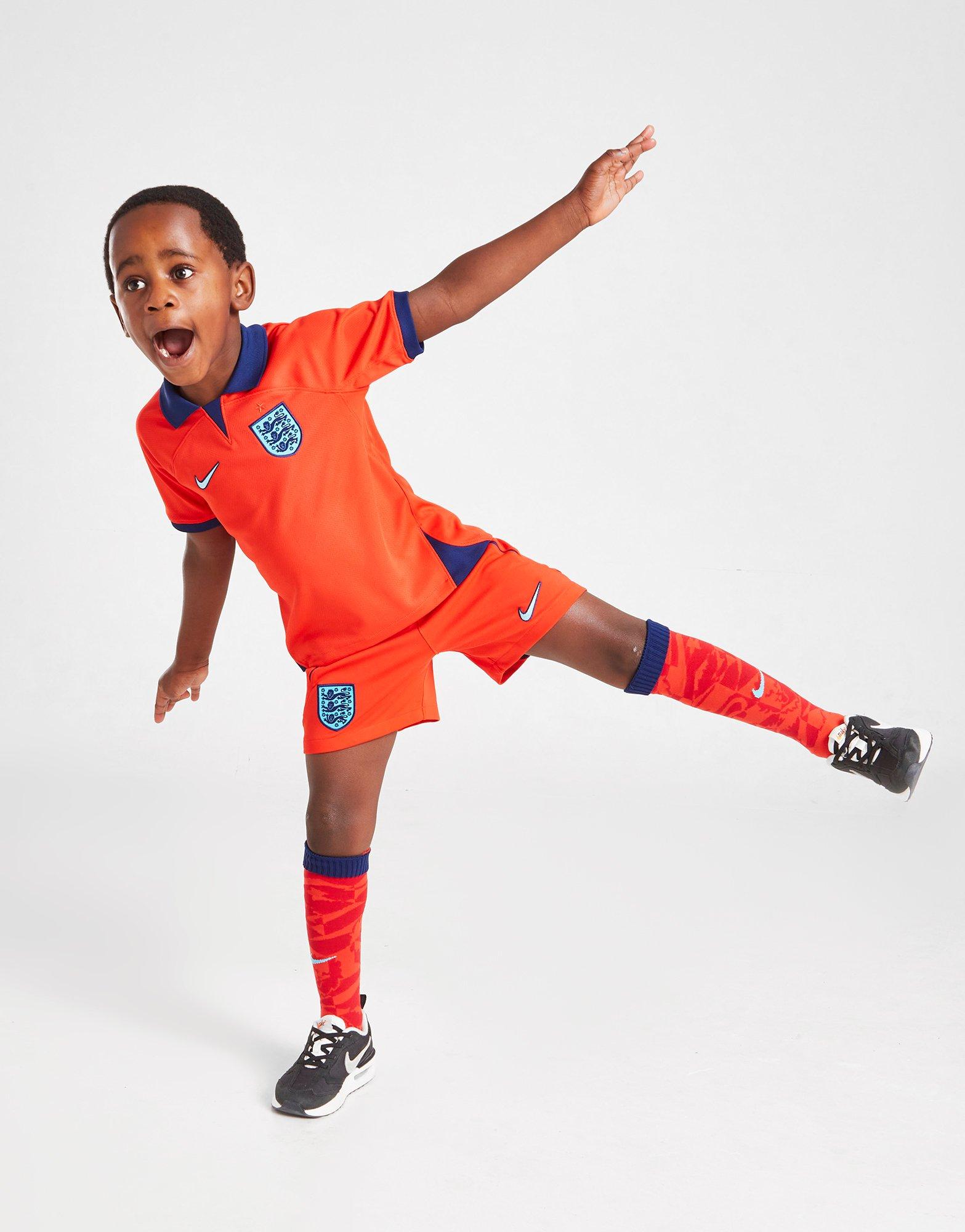 Red Nike England 2022 Away Kit Children JD Sports NZ