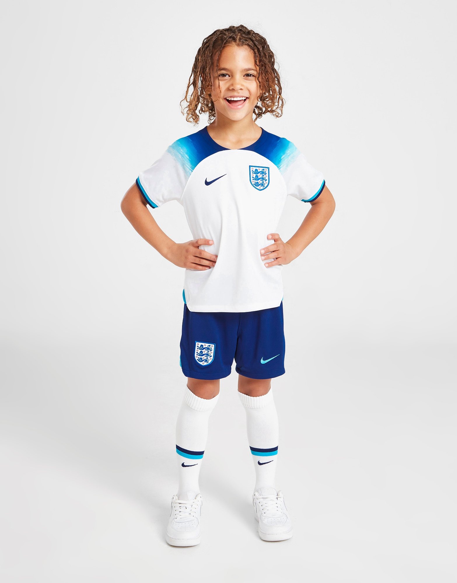 White Nike England 2022 Home Kit Children - JD Sports NZ