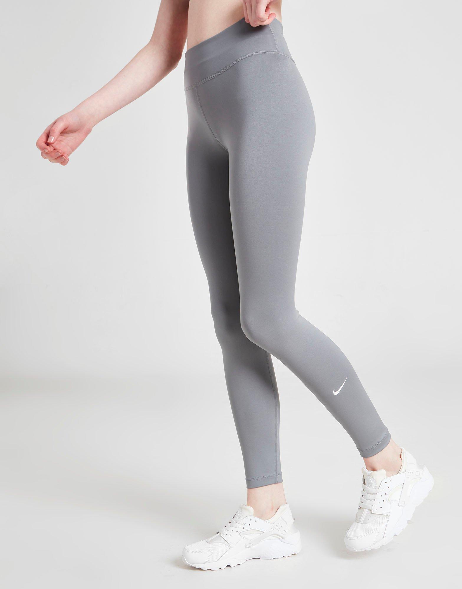 NIKE - WOMENS UK SMALL, Nike Pro Dri-Fit Grey Performance Leggings - Used  (J4) £14.99 - PicClick UK