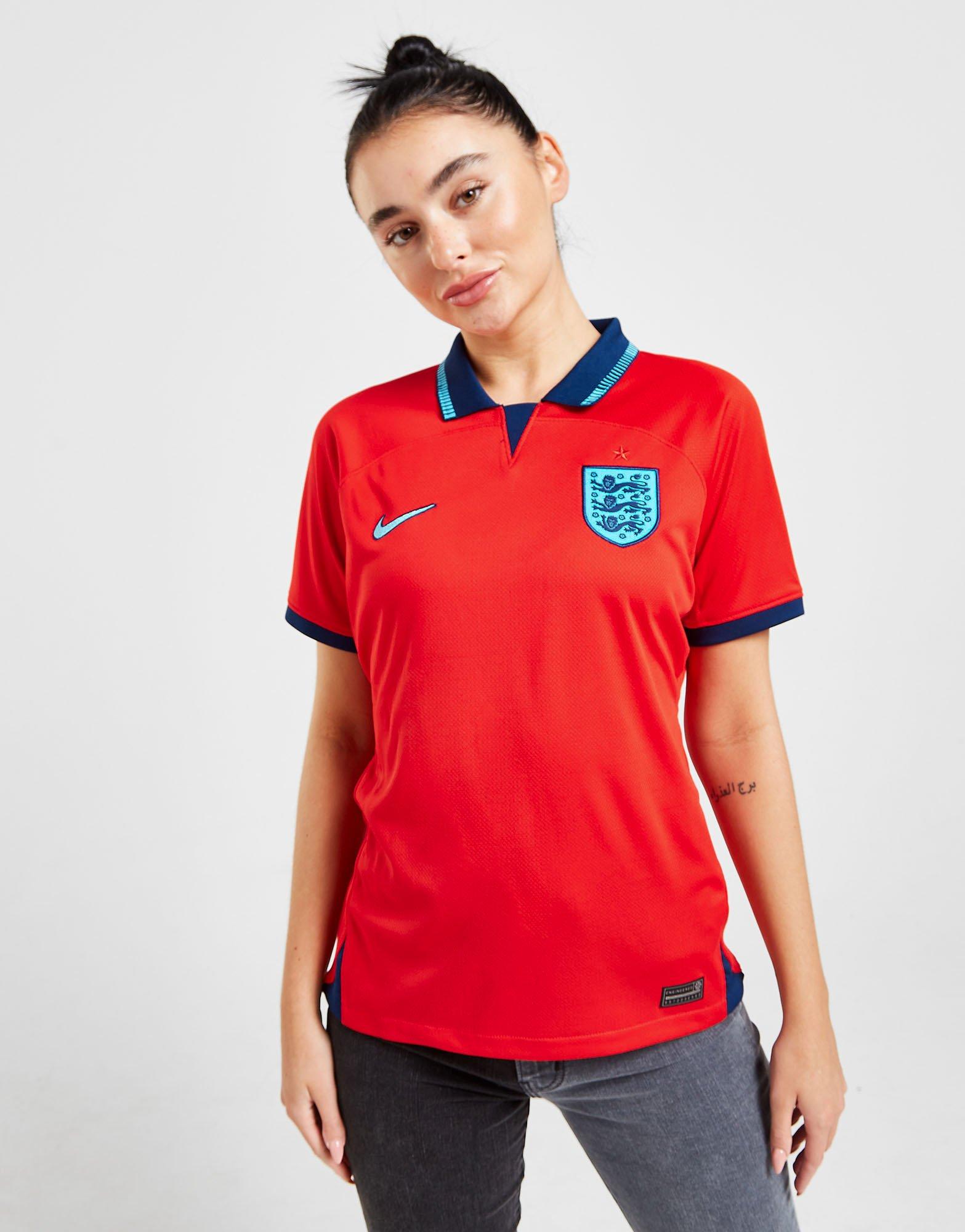 nike red england polo shirt