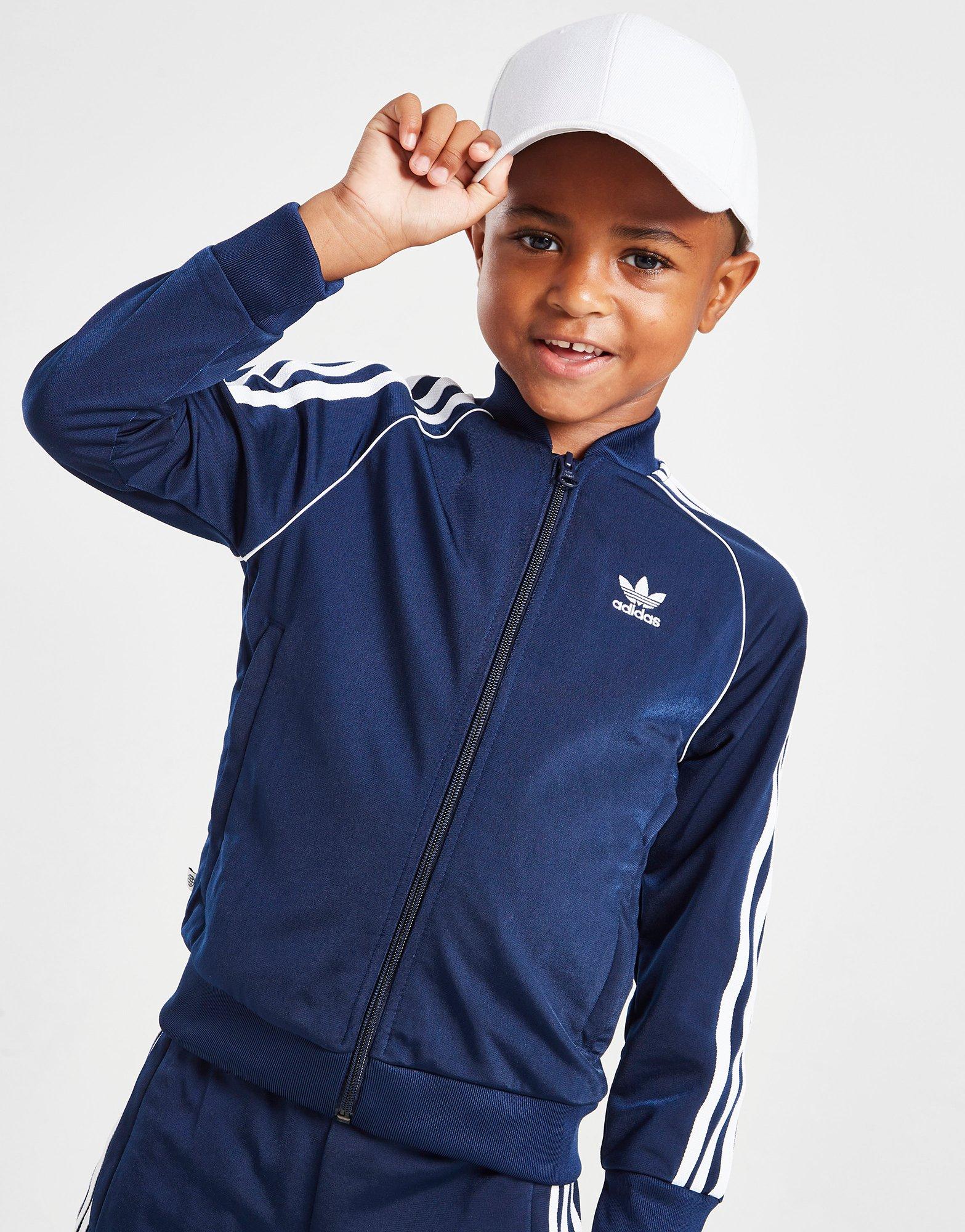 Adidas superstar shop tracksuit blue