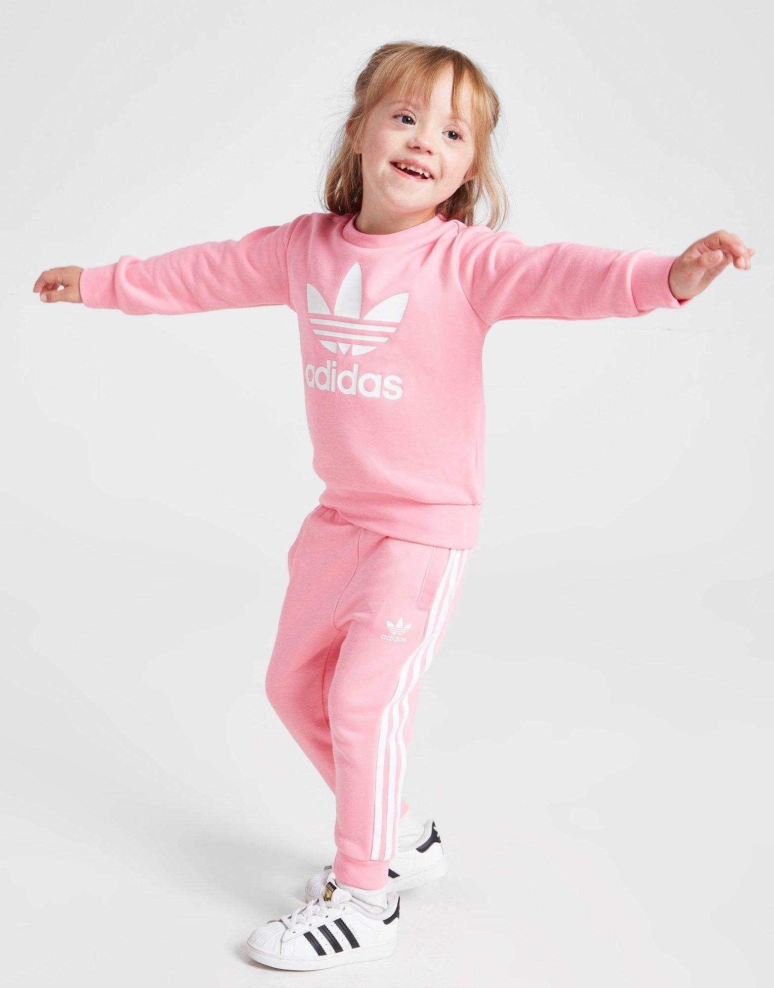 Adidas Track Pants Size 6 Months Baby Girl Pink