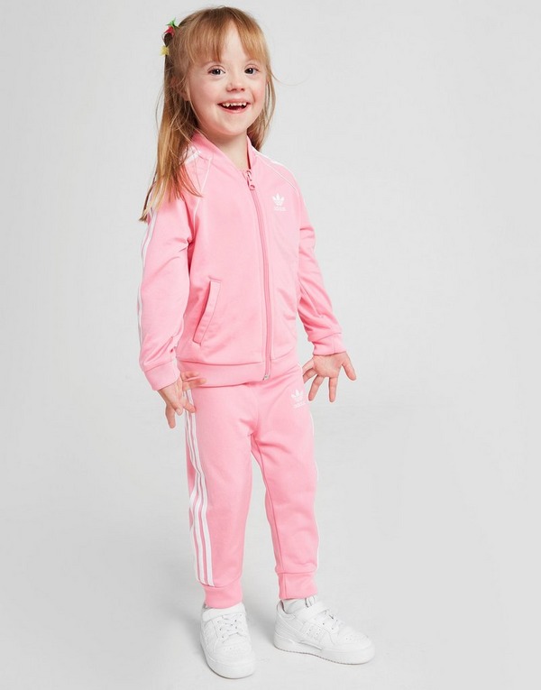Pink adidas Originals Girls' Full Zip Infant | JD Global