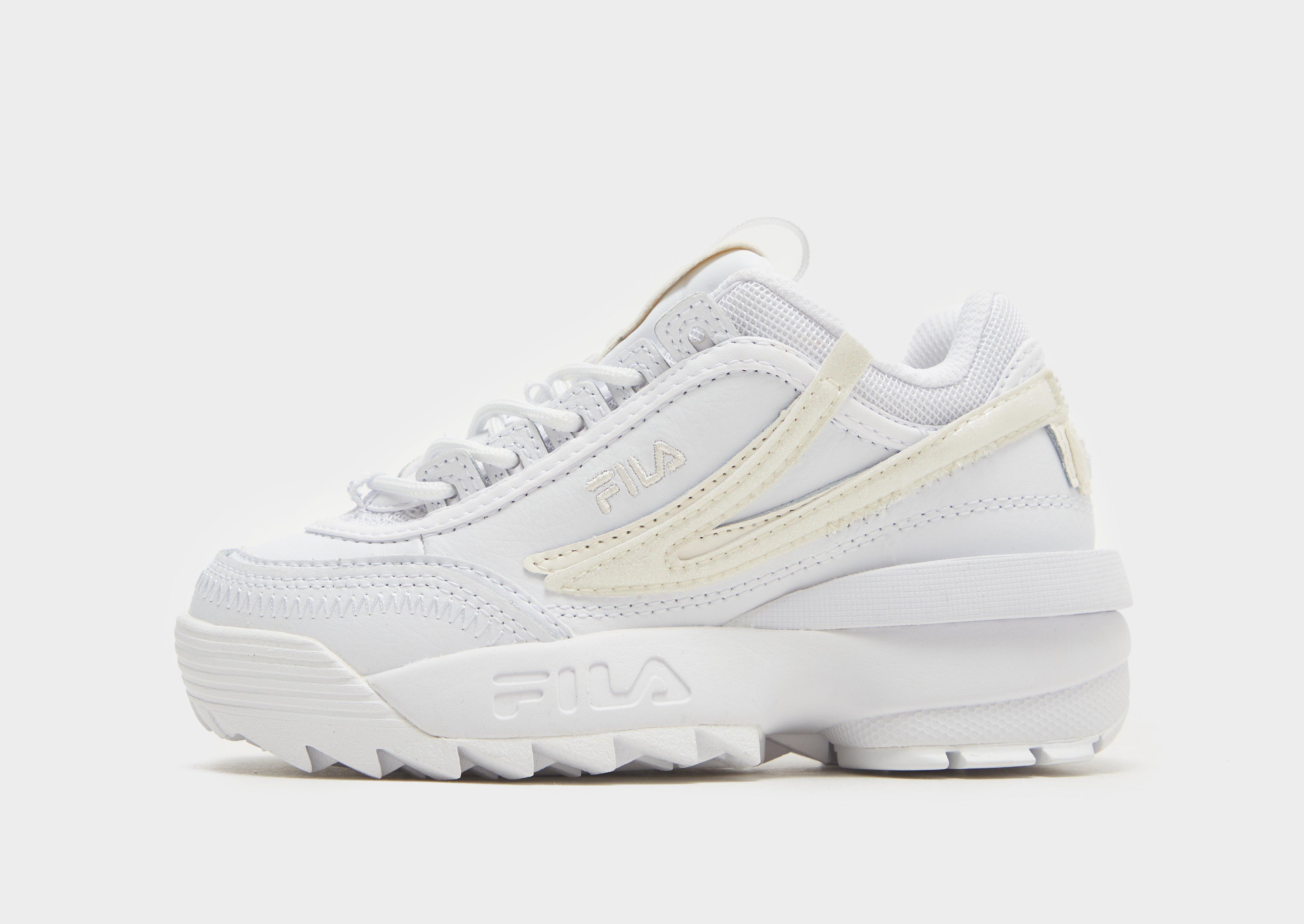 White Fila Disruptor Children - JD Sports Ireland