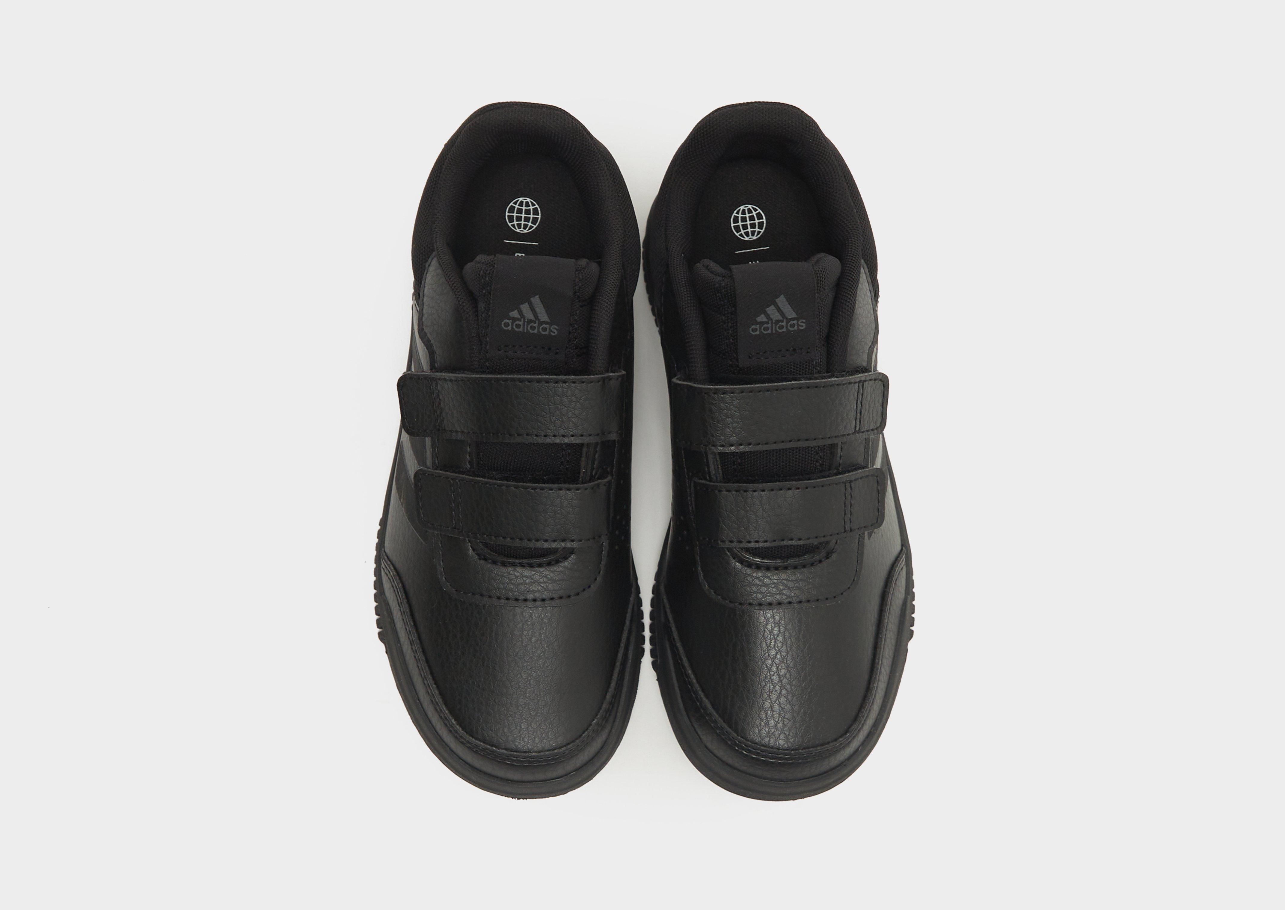 Adidas school shoes black on sale velcro