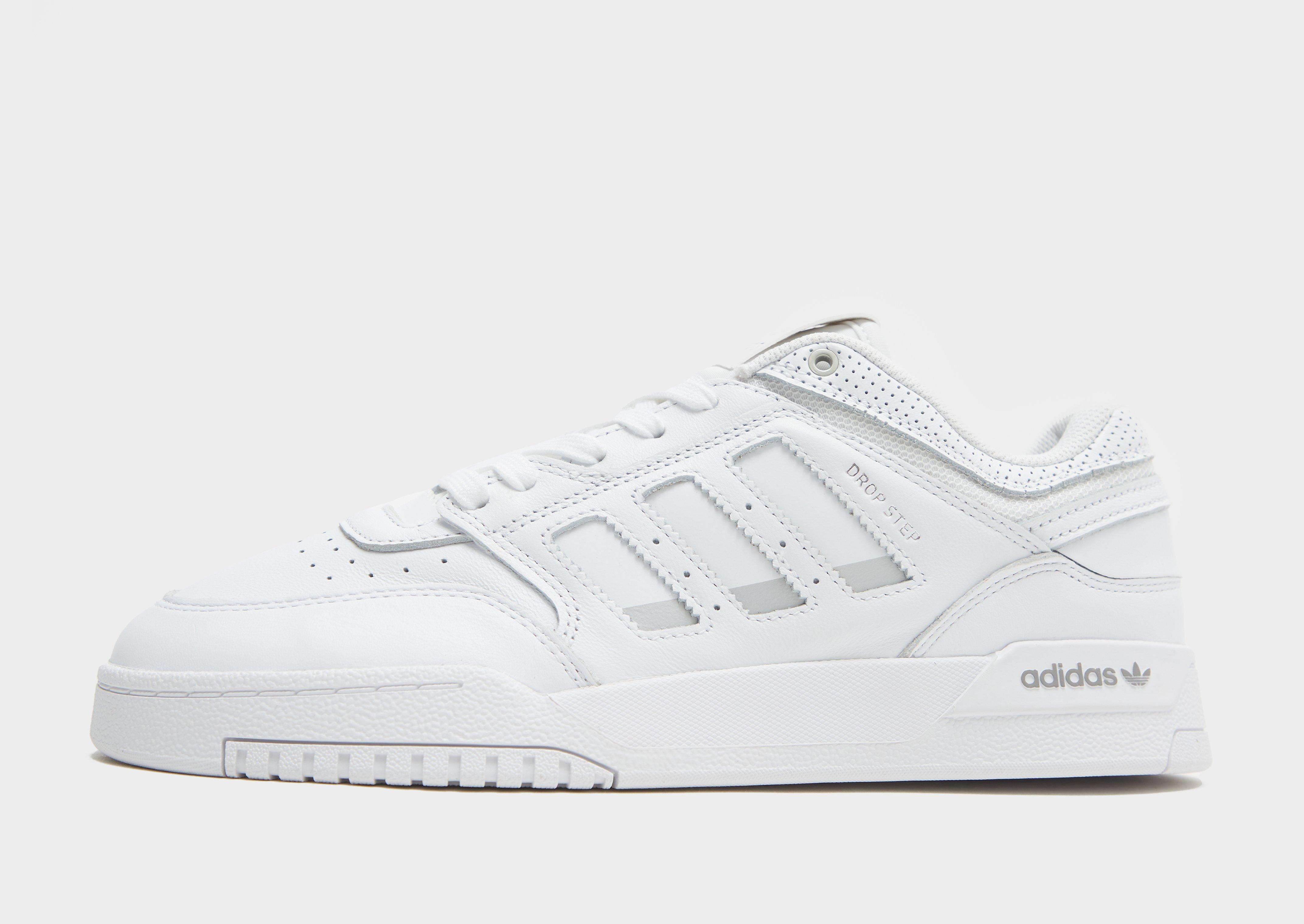 White adidas Originals Step Low | JD Sports Global