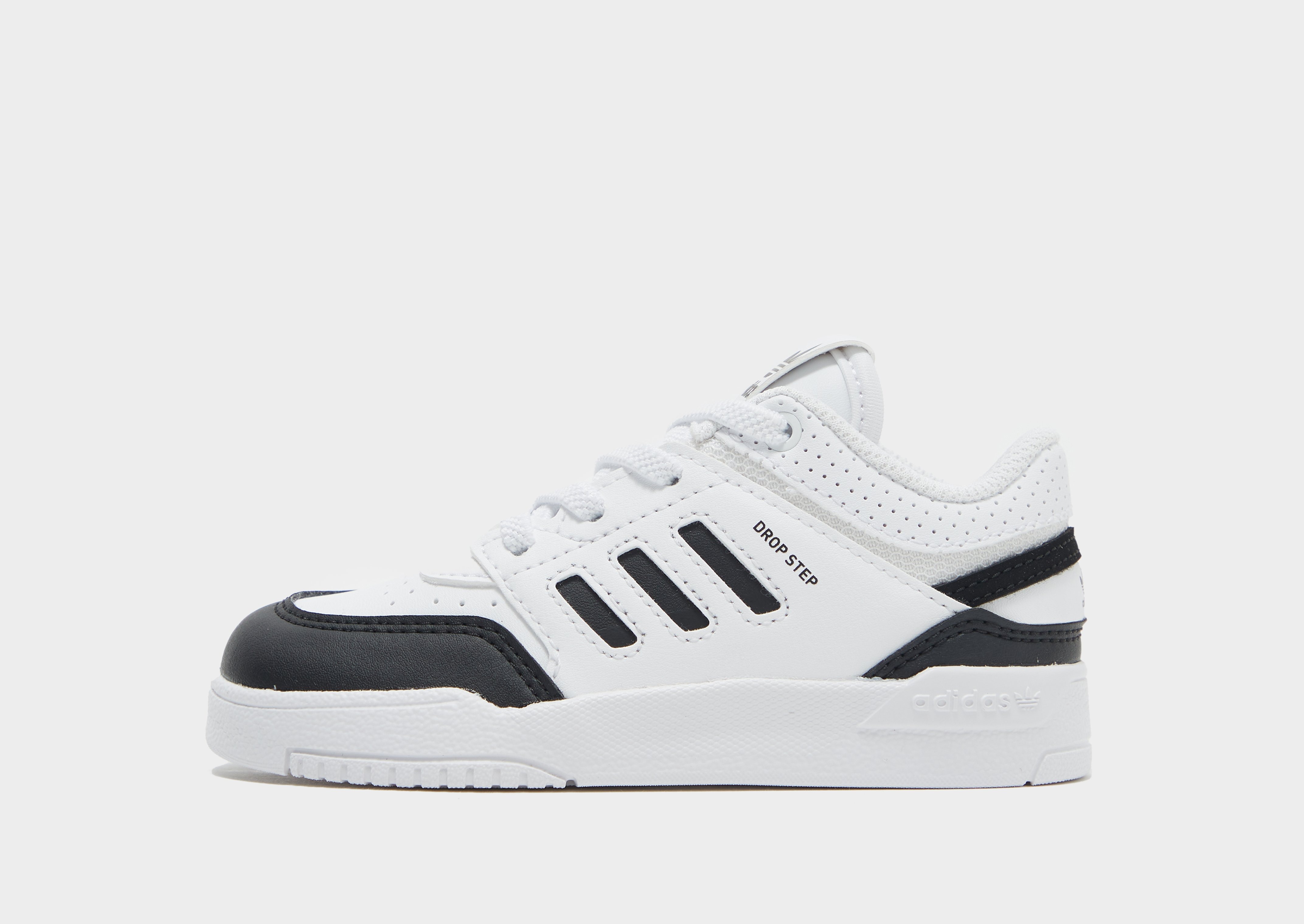 monstruo núcleo ficción White adidas Originals Drop Step Low Infant | JD Sports Global