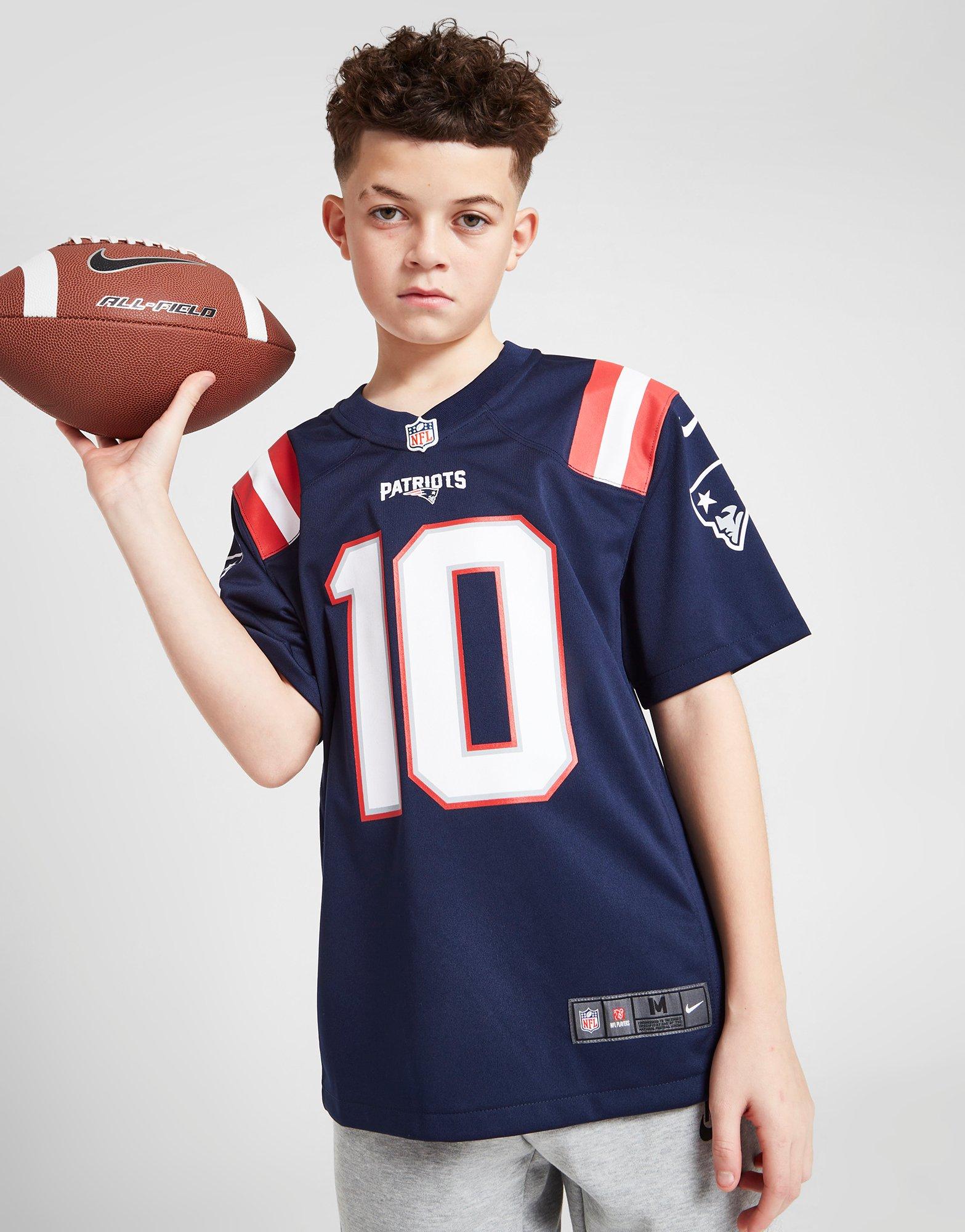 NFL New England Patriots Toddler Boys' Short Sleeve Jones Jersey - 2T