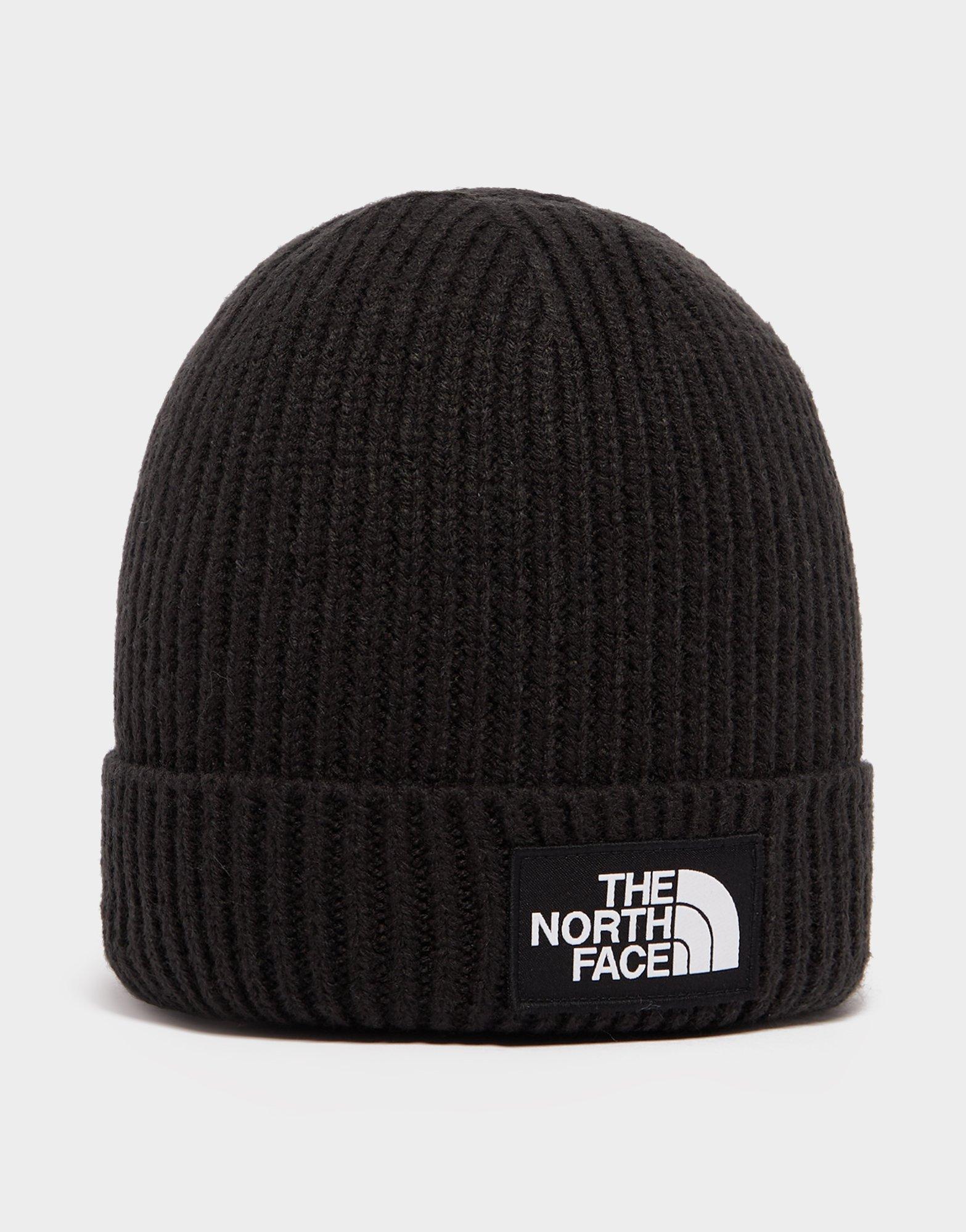 The North Face Bonnet Logo Noir- Size? France