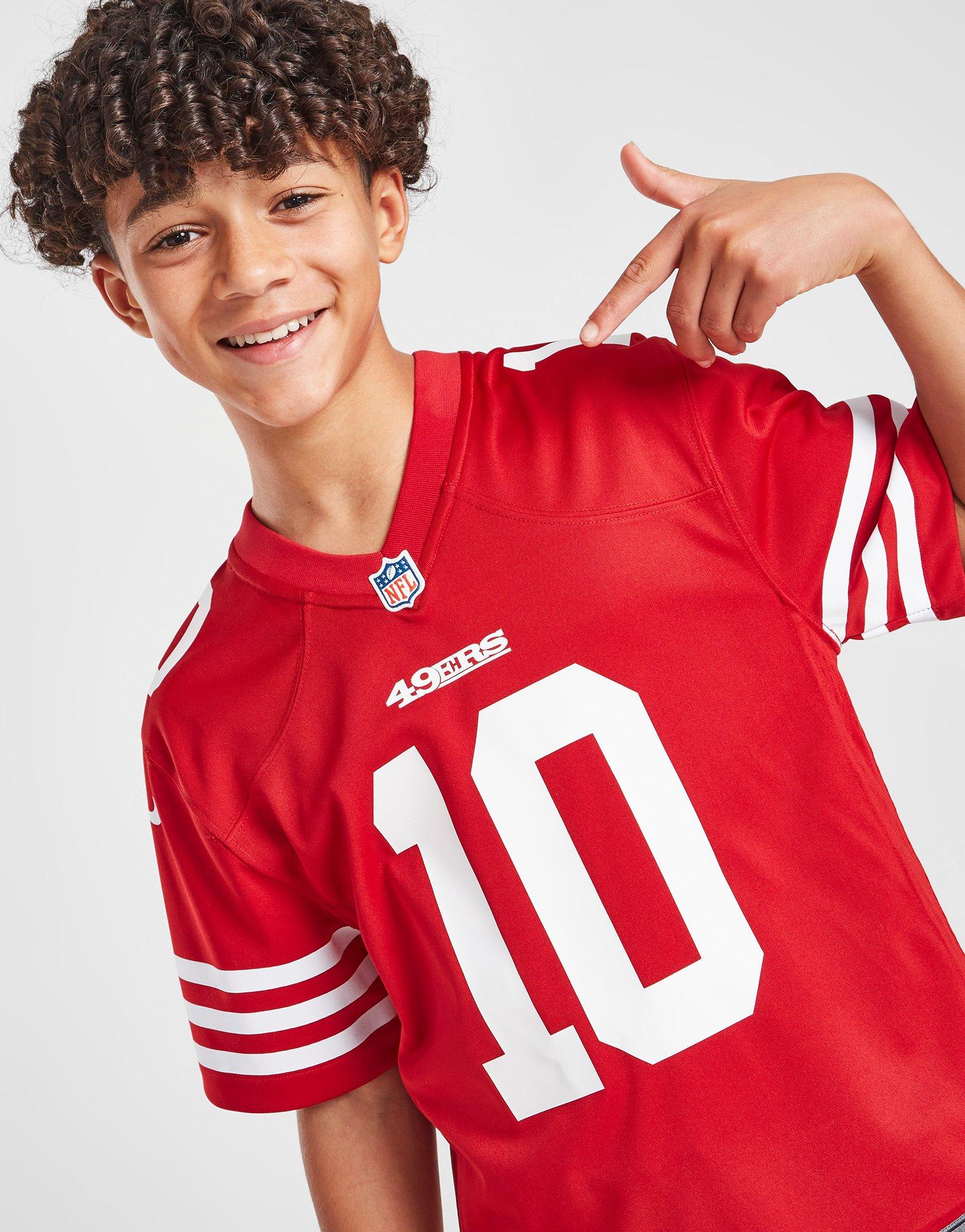 Red Nike NFL San Fransisco 49ers Jersey Junior