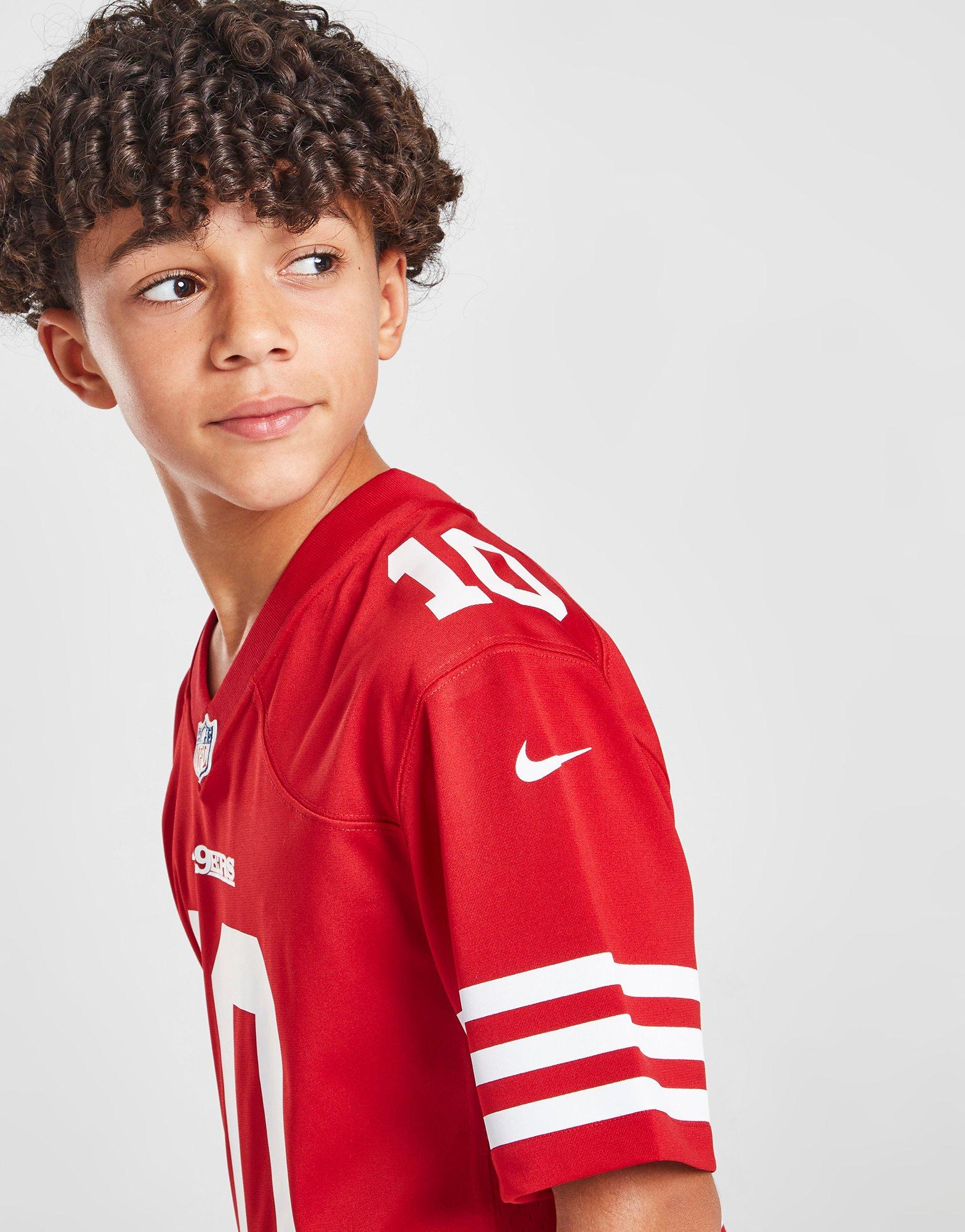 Red Nike NFL San Fransisco 49ers Jersey Junior