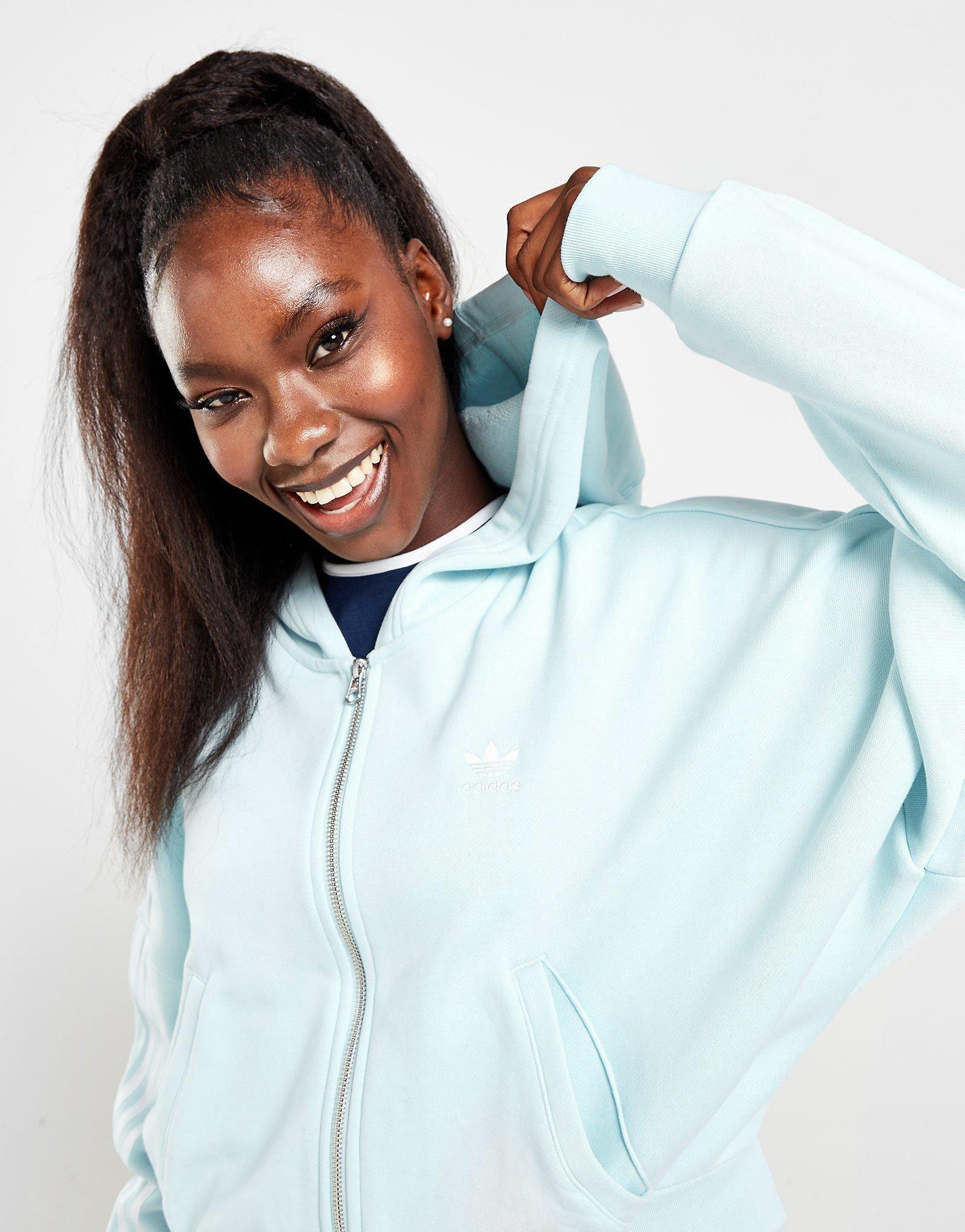 adidas Originals 3-Stripes Full Zip Hoodie