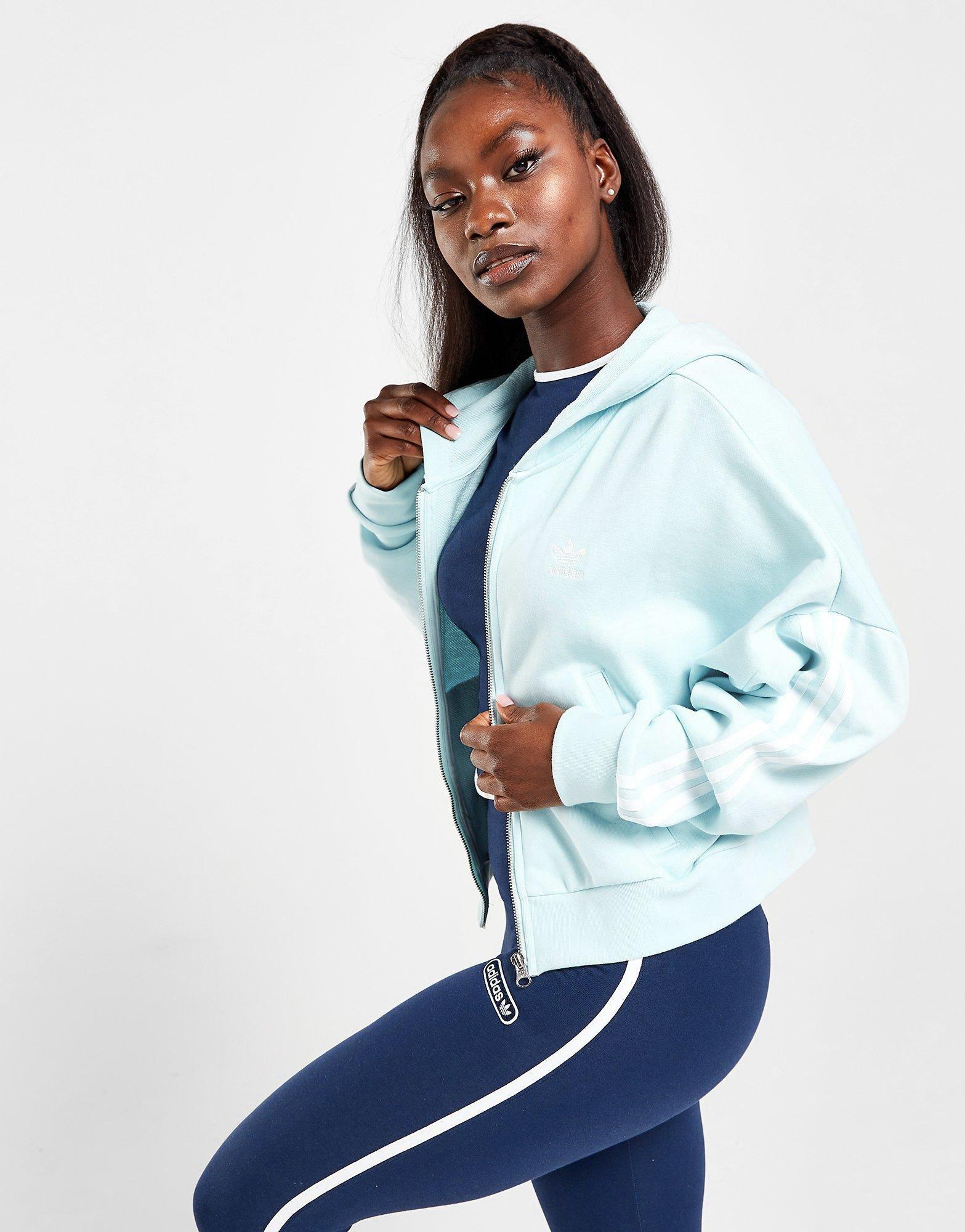 adidas Originals 3-Stripes Full Zip Hoodie