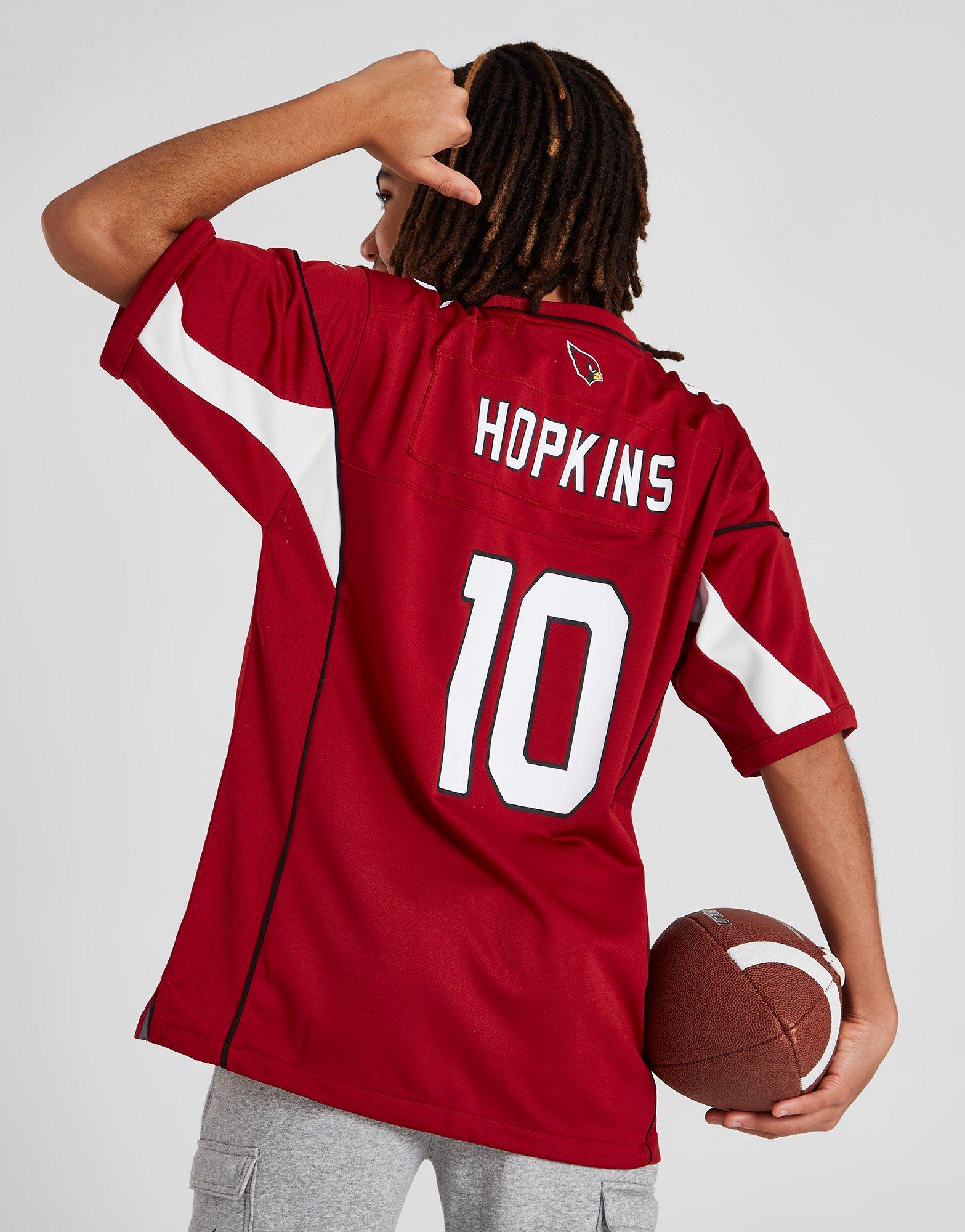 Red Nike NFL Arizona Cardinals Hopkins #10 Jersey Junior - JD