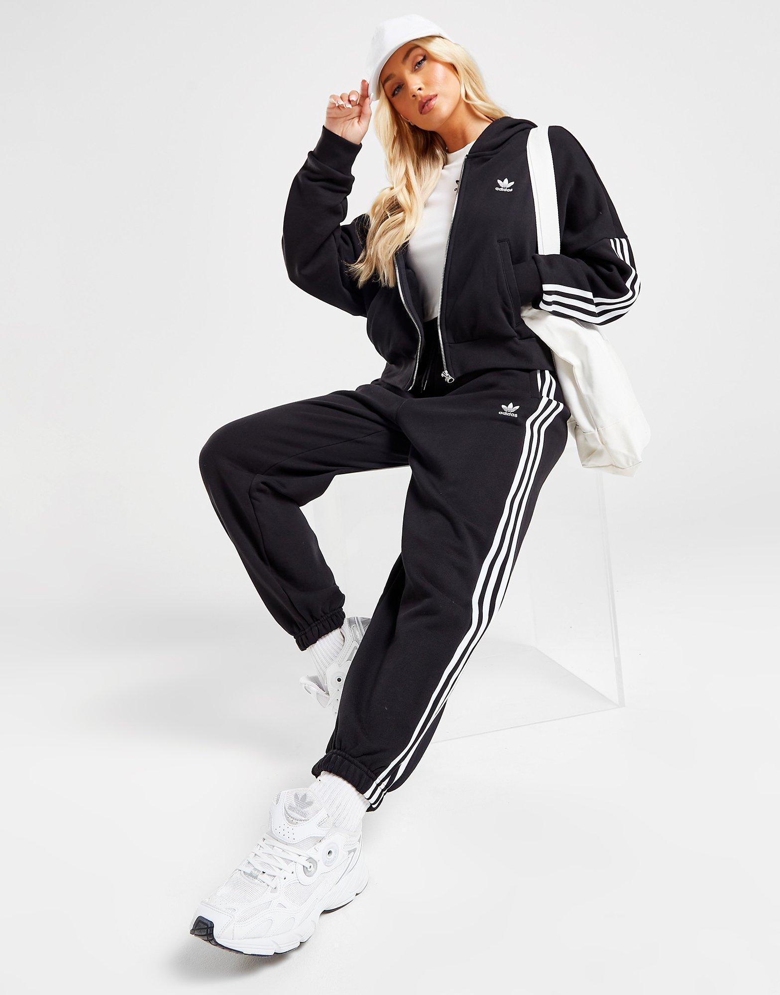 Black adidas Originals 3-Stripes