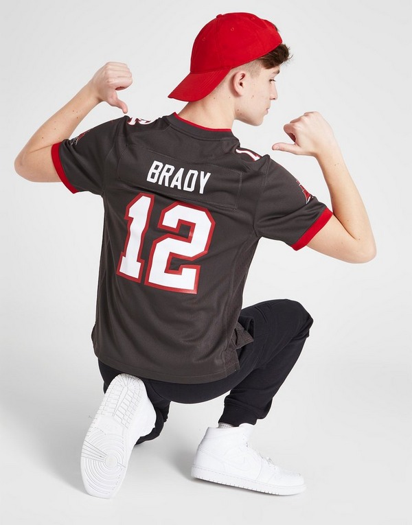 Brown Nike NFL Tampa Bay Buccaneers Brady #12 Jersey Junior
