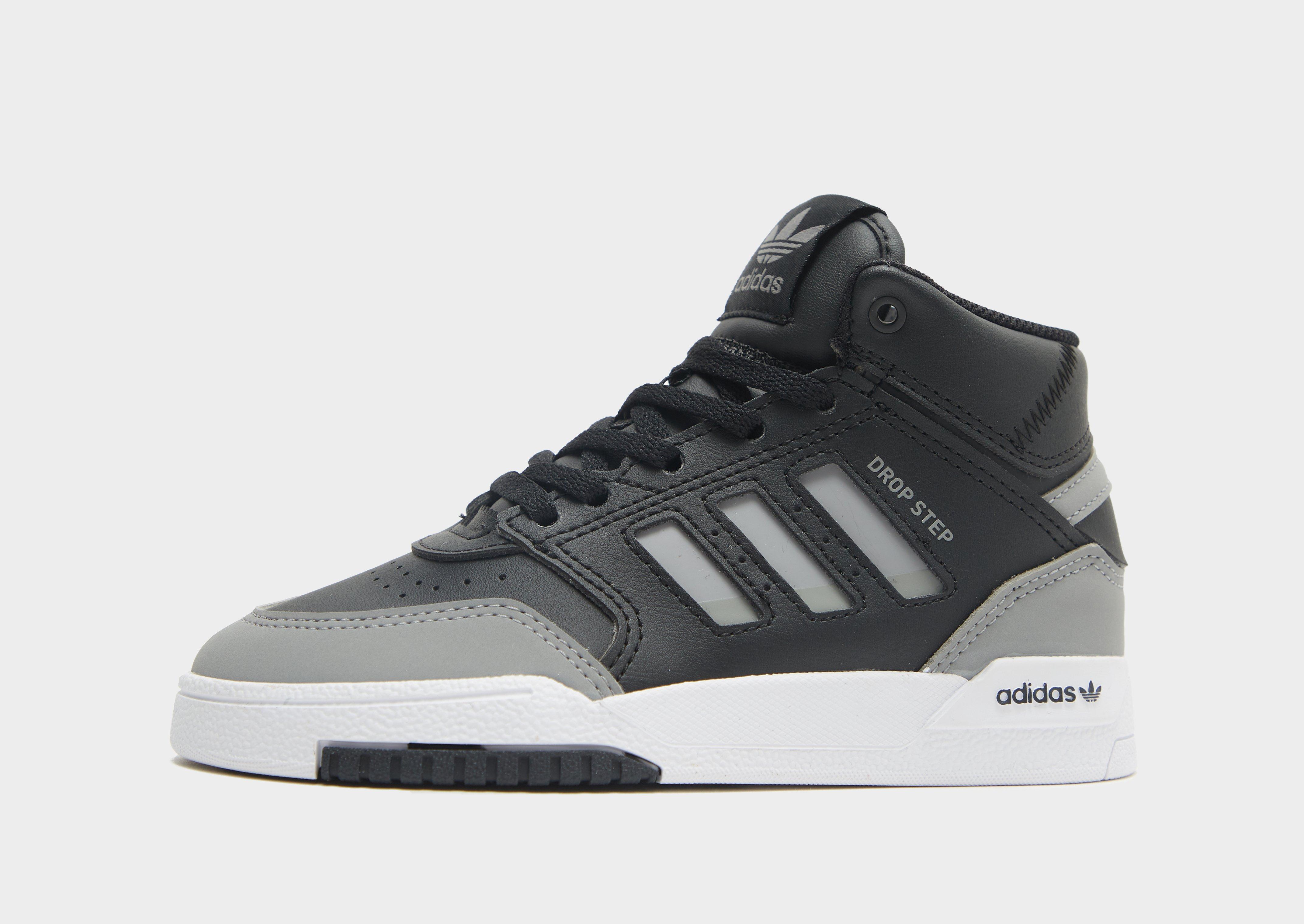 Beber agua Susceptibles a Hacer Black adidas Originals Drop Step Mid Children | JD Sports Global