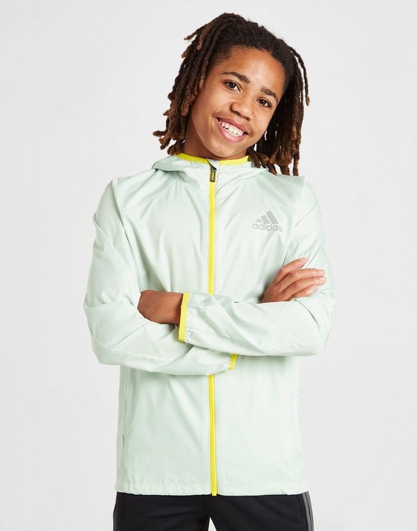Green adidas Marathon Windbreaker Jacket | JD