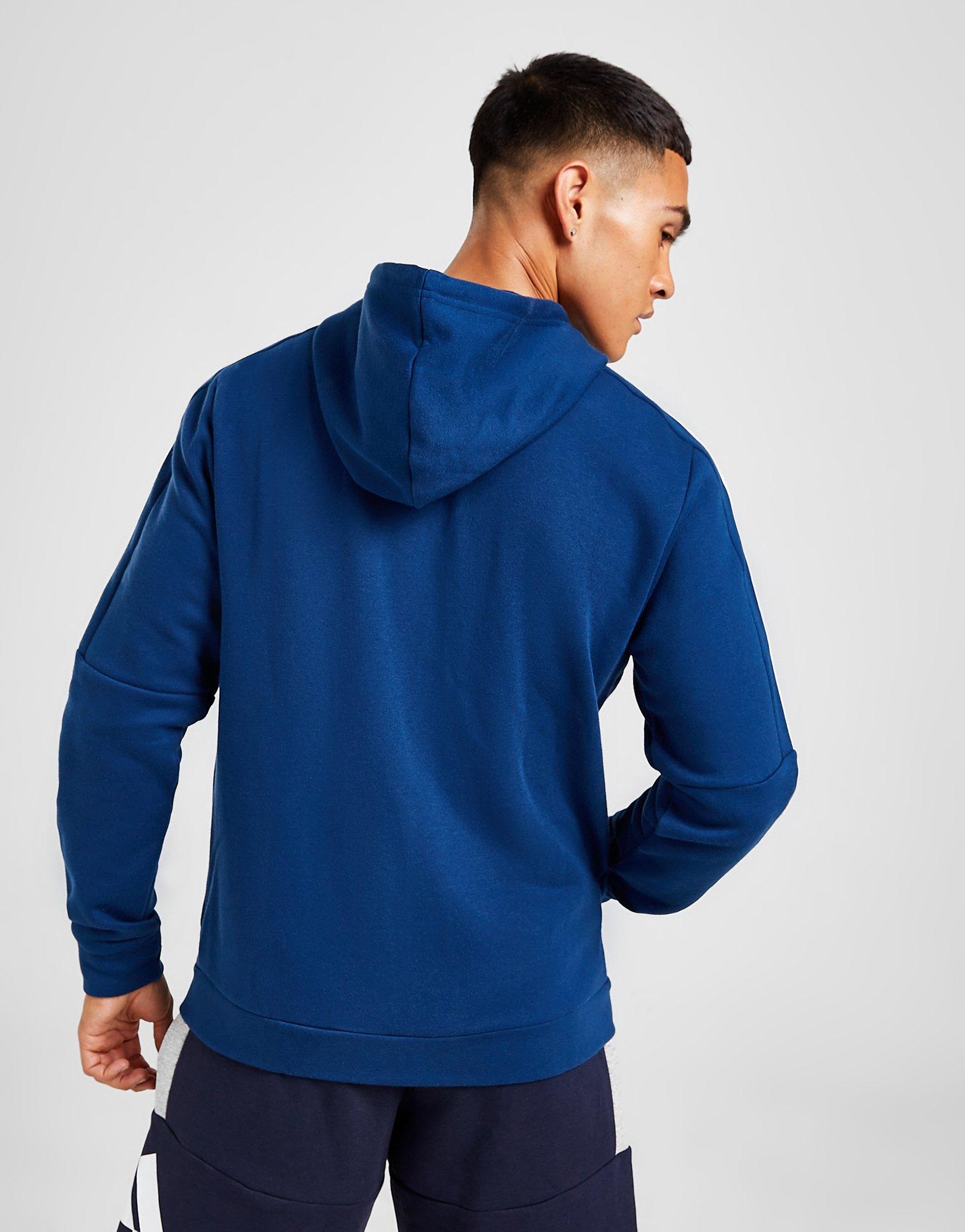 Veste à Capuche Logo Tape Bleu Coton Tommy Hilfiger pour homme en coloris Bleu Homme Vêtements Articles de sport et dentraînement Sweats à capuche 