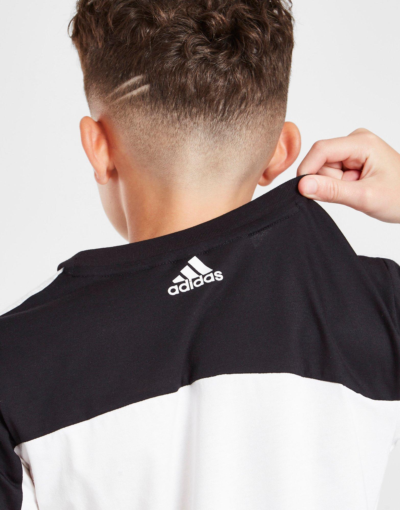 adidas Colour Block Badge Of Sport T-Shirt Junior