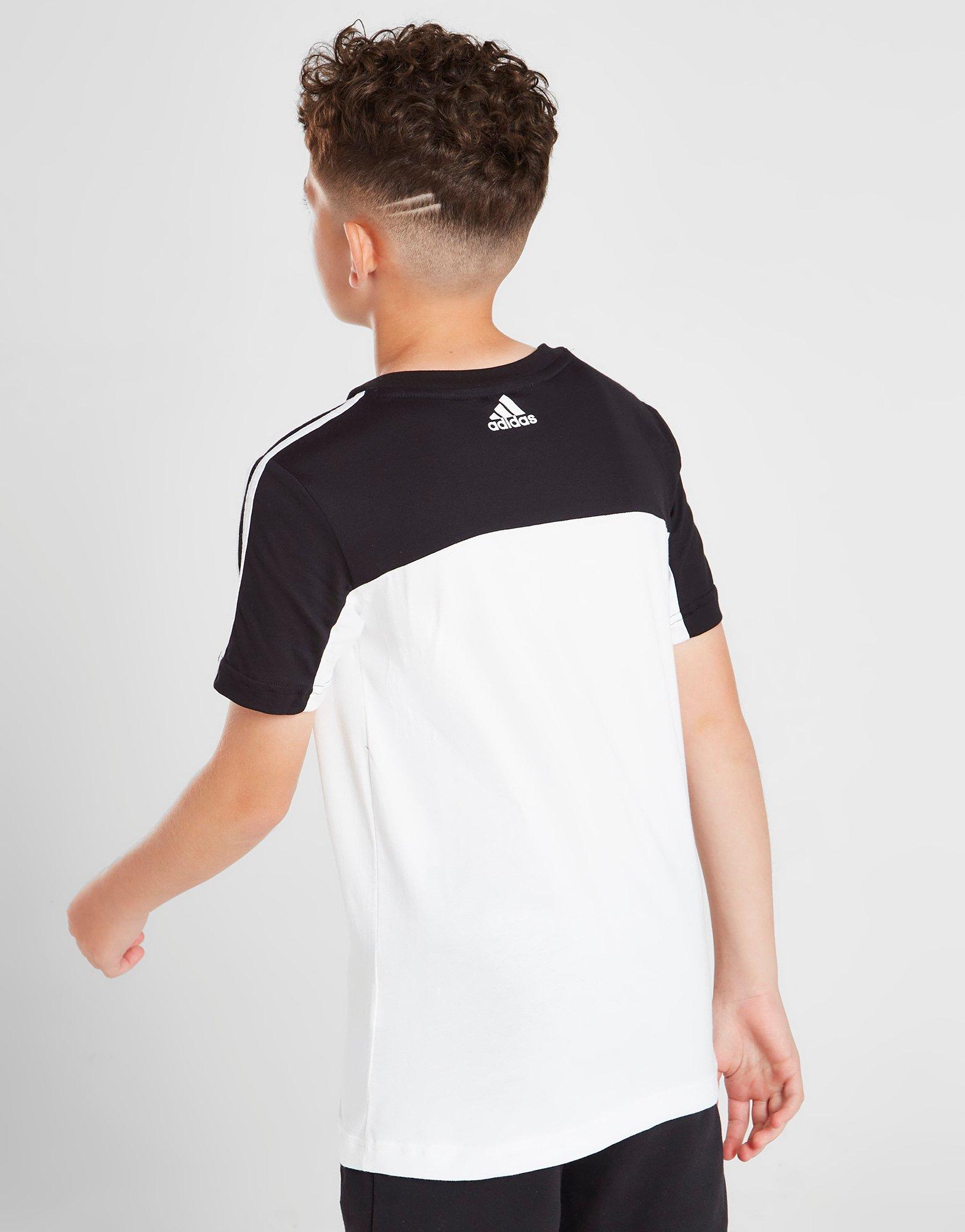 adidas Colour Block Badge Of Sport T-Shirt Junior