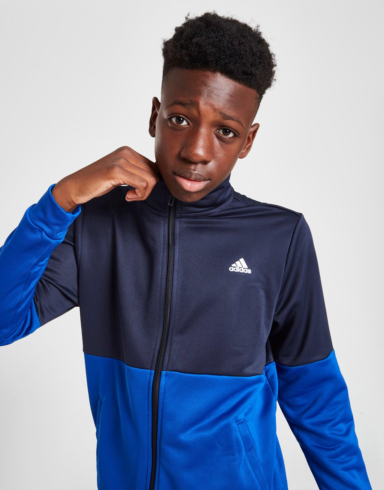 adidas Colour Block Tracksuit Junior