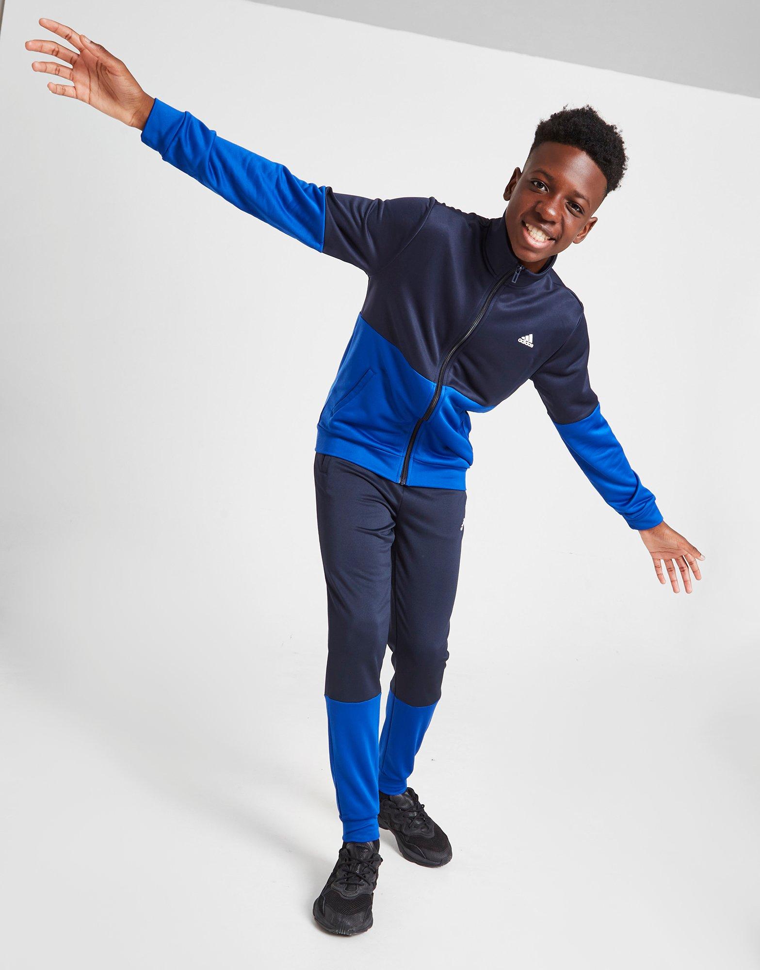 adidas Colour Block Tracksuit Junior