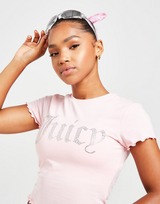 JUICY COUTURE Diamante Slim T-Shirt