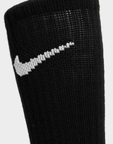 Nike 3 Pack Crew Socks Junior
